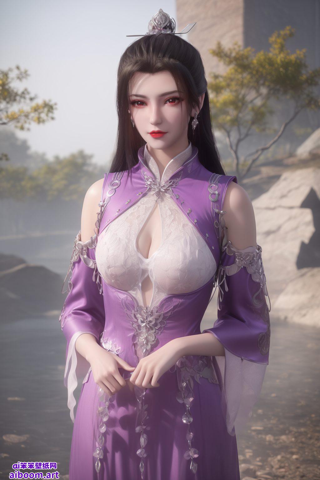 每一处细节都显露出壁纸的超凡品质为你的桌面带来一抹古典仙韵