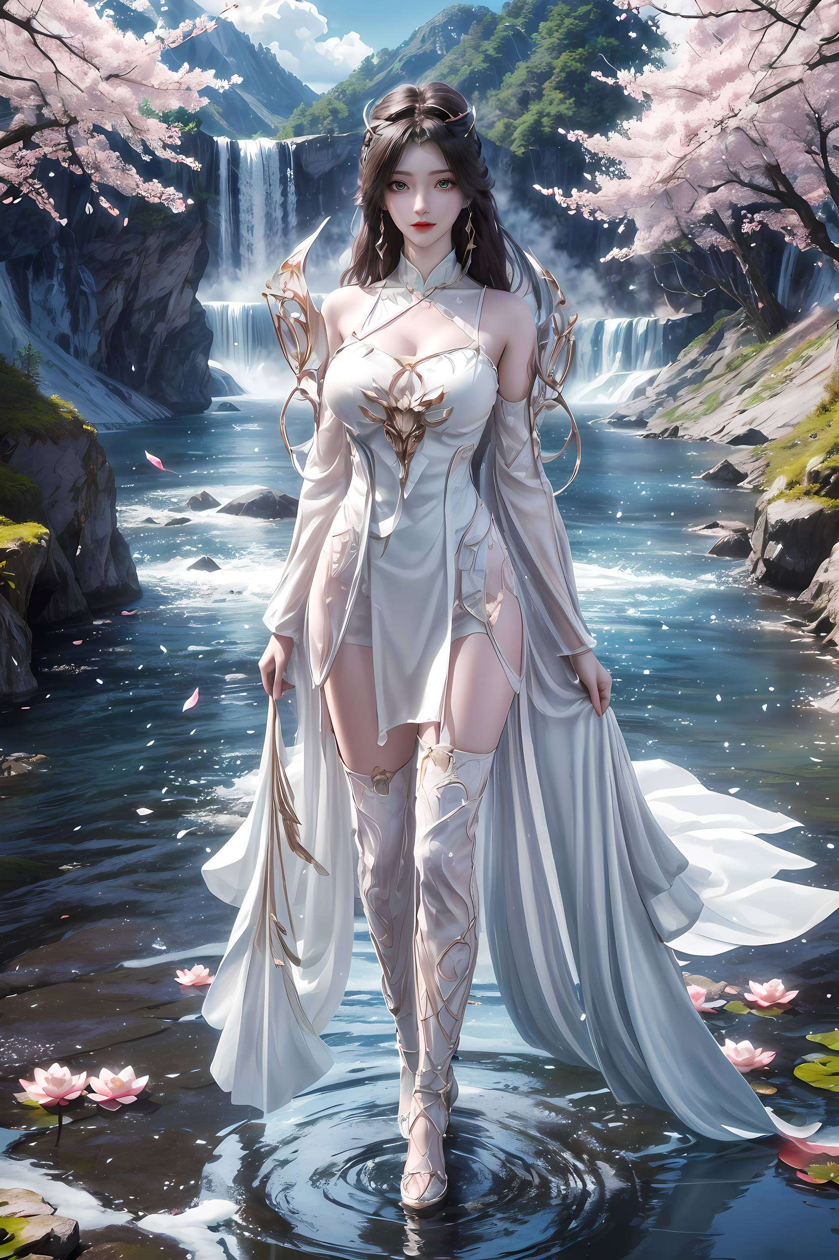 AI高清技术让画面如梦如幻仿佛置身仙境