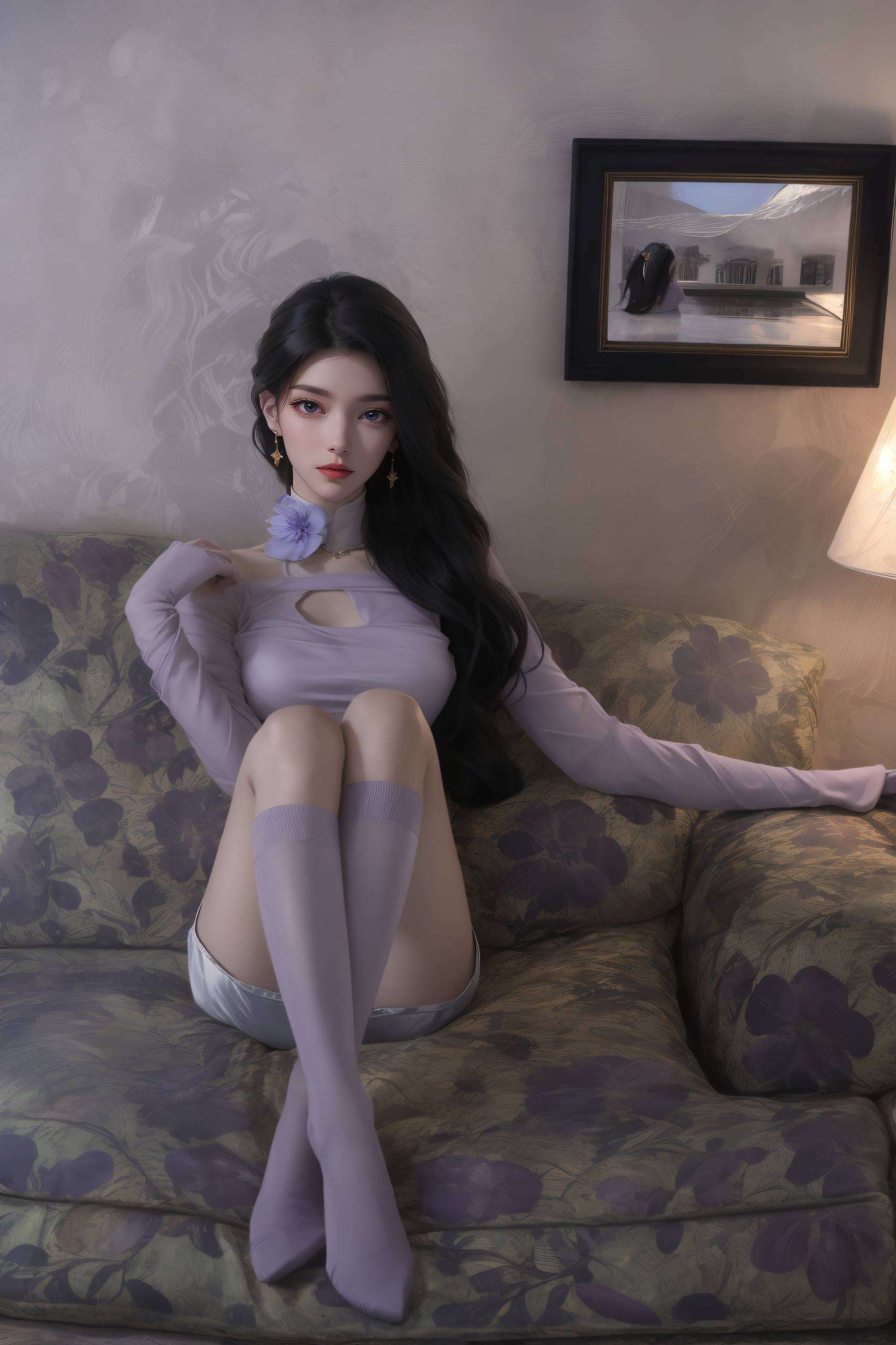 色彩柔和细腻CG渲染