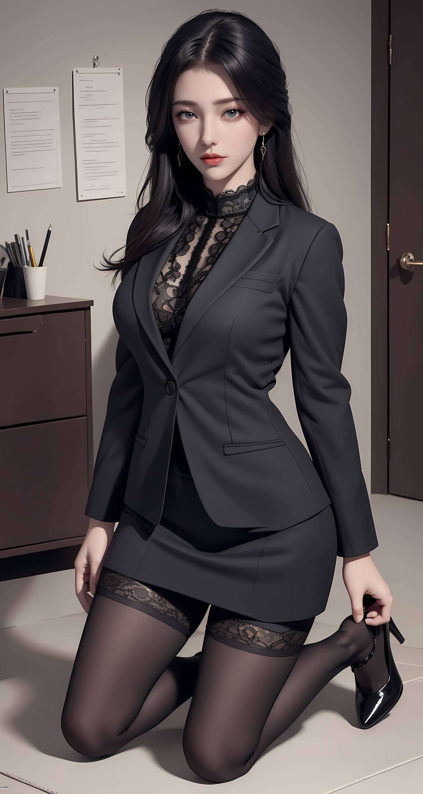 在这缤纷的数字世界中她身着粉色战衣