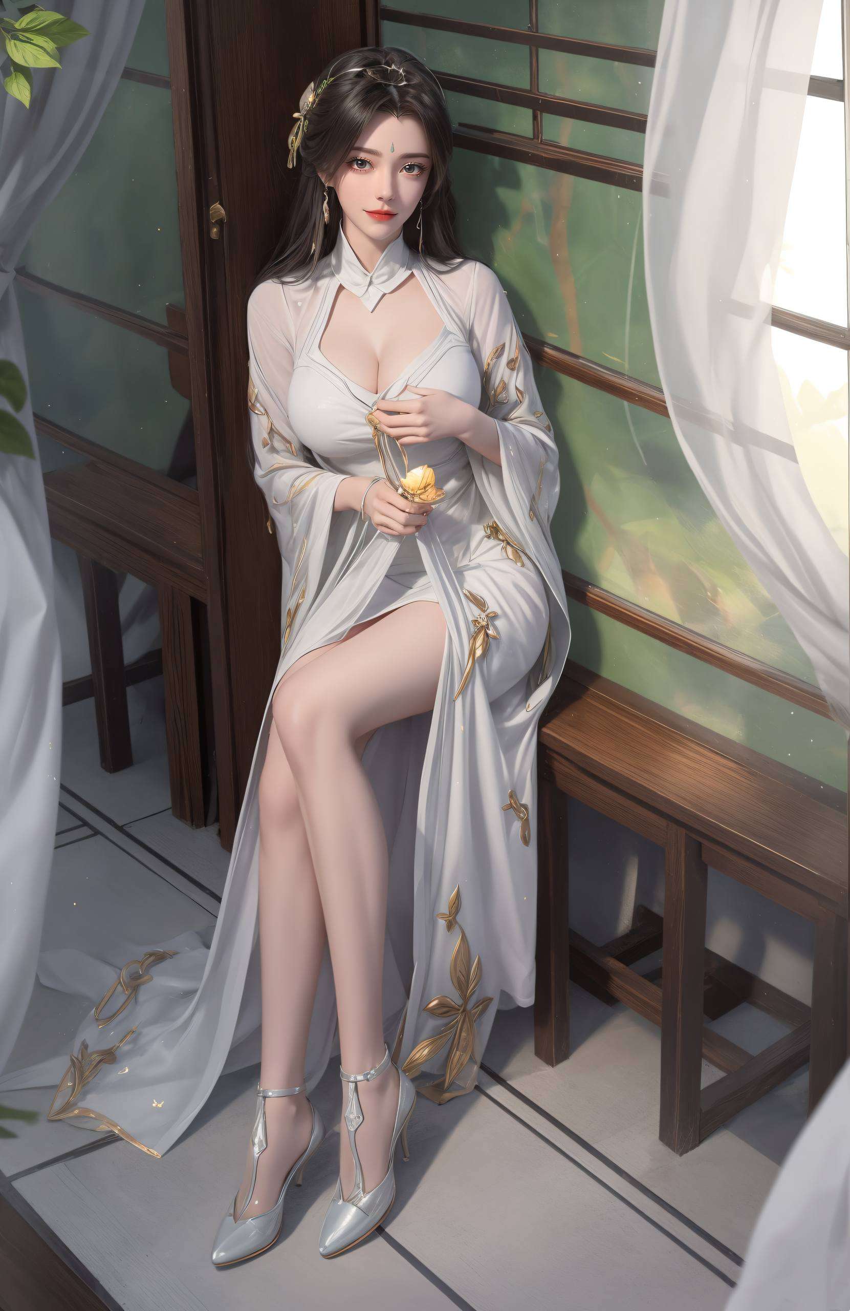 伴随着轻柔的动态效果每一朵花瓣都细腻逼真