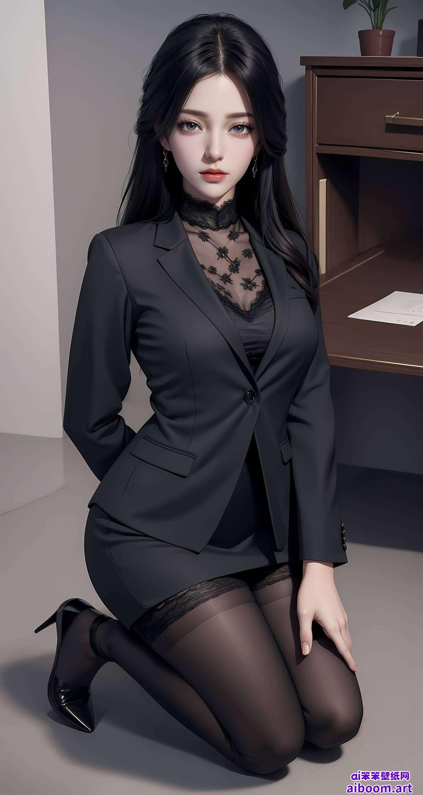 细腻的笔触这张2K高清国漫美女壁纸