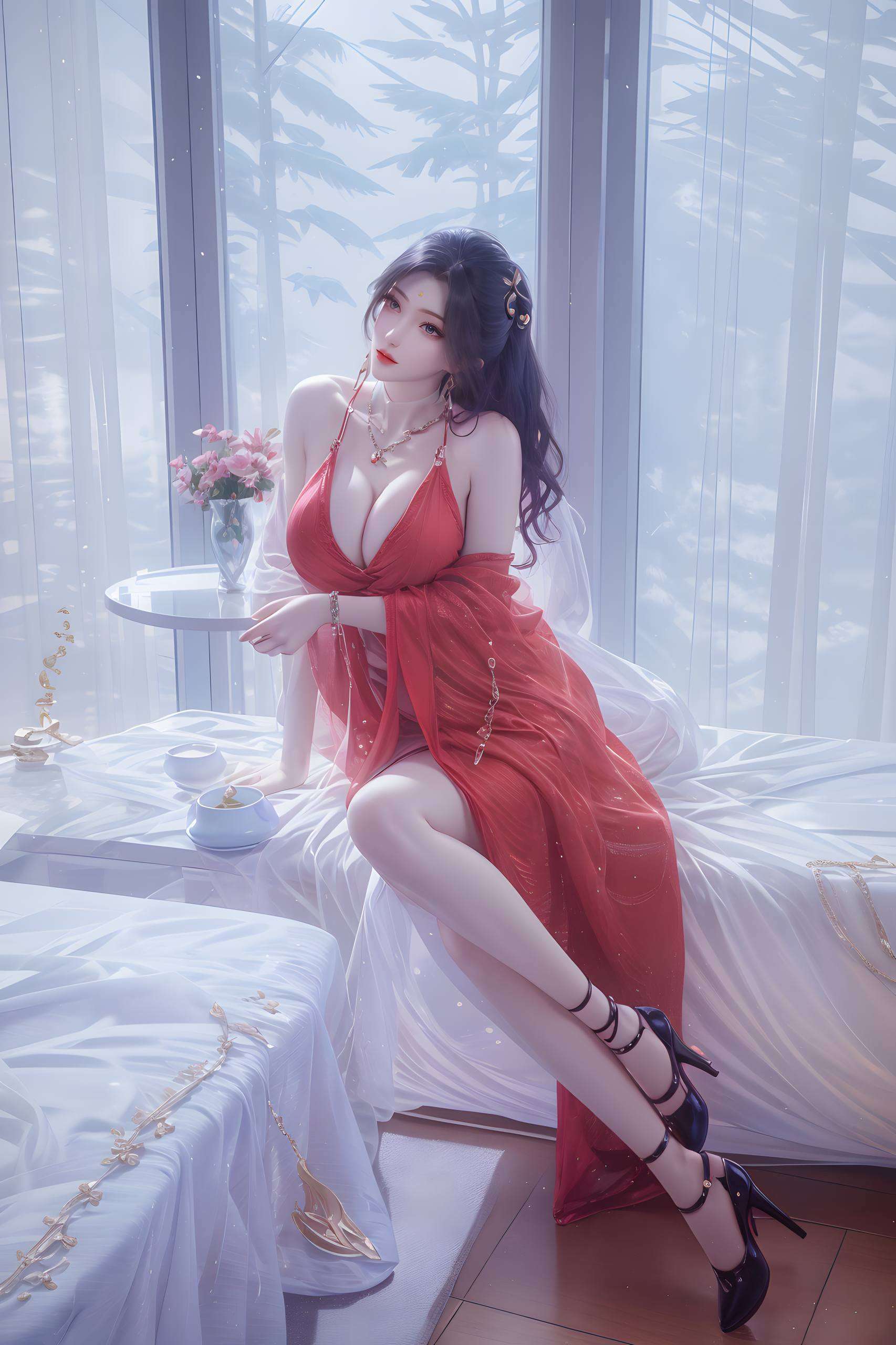 细腻到每一个眼神让你的电脑桌面瞬间变身养眼的艺术画廊