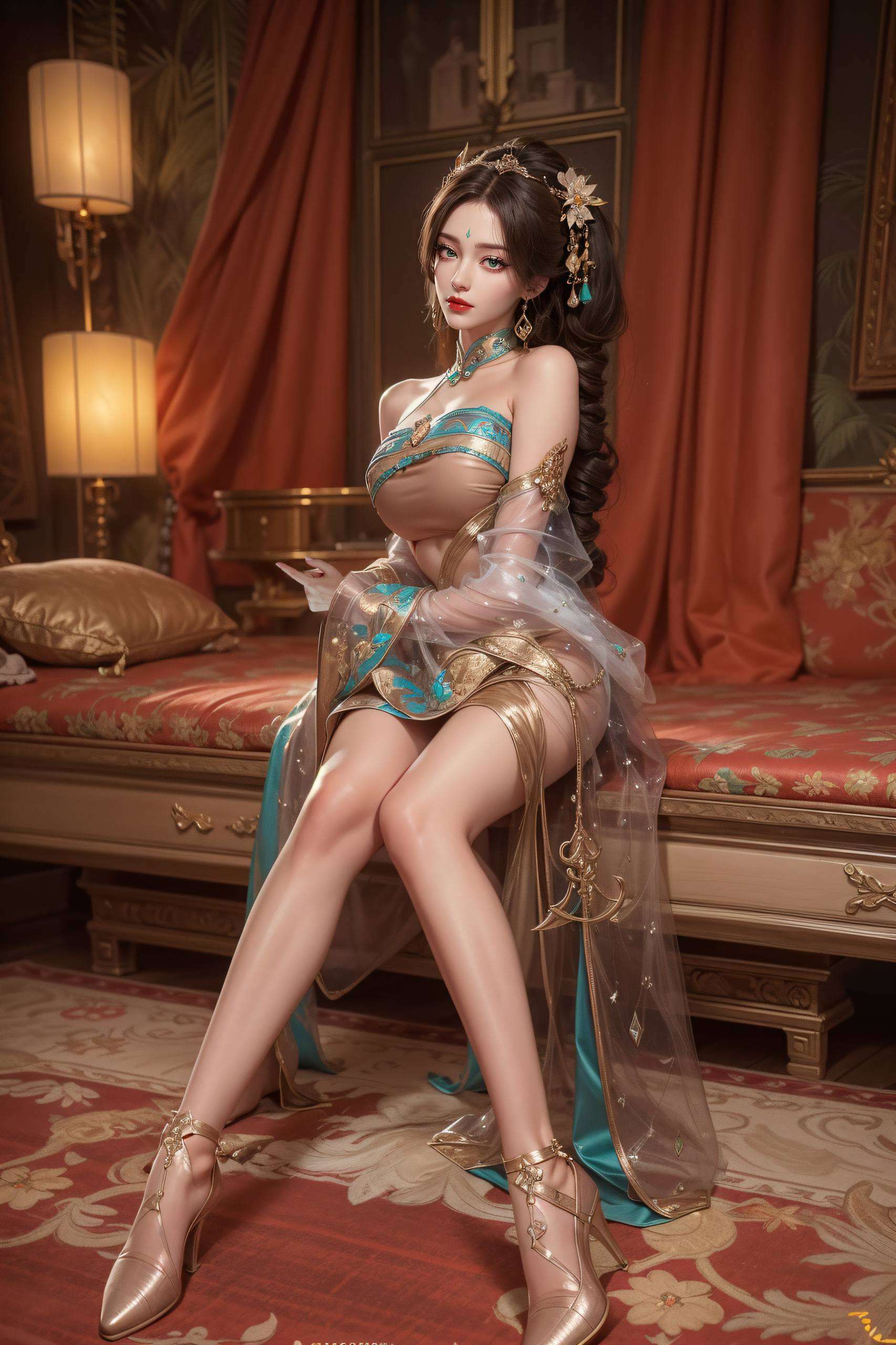 带给你视觉上的极致享受让这位国漫女神陪伴你的每一天