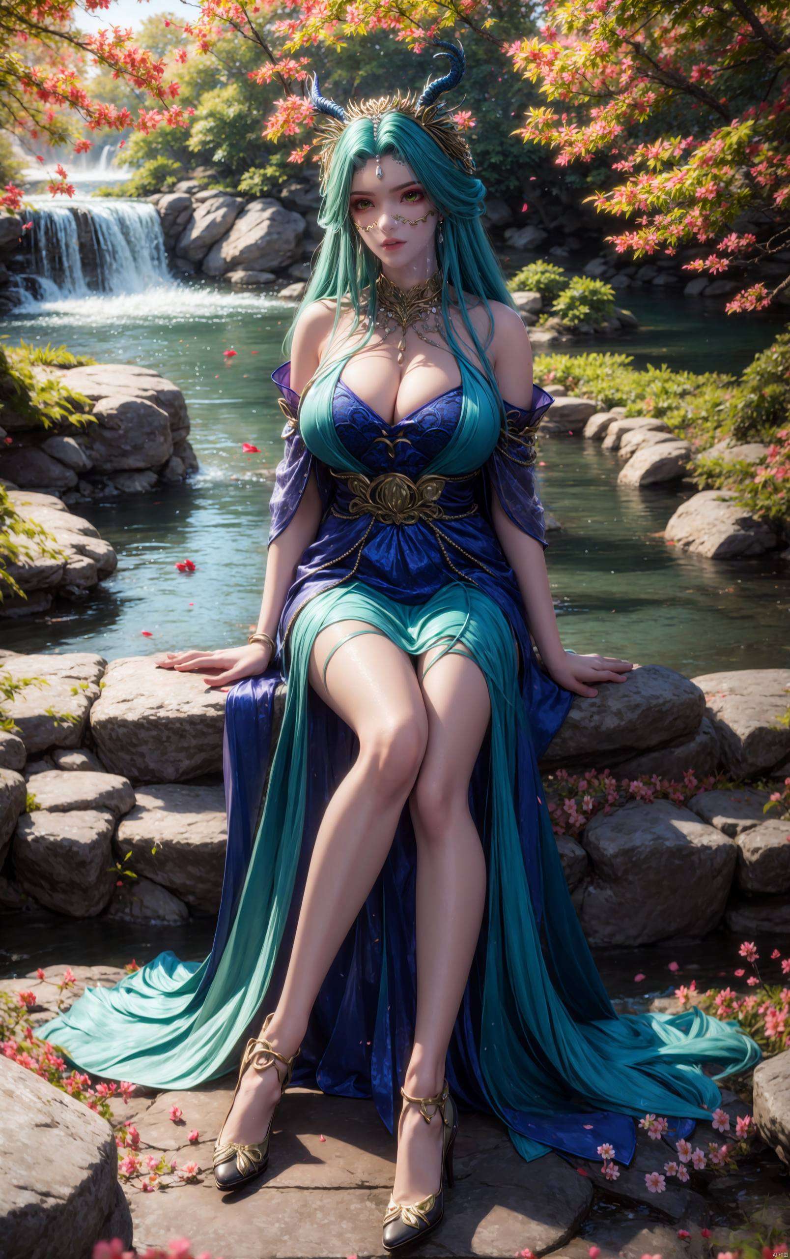 呈现出令人惊叹的变装超清图片以《斗破苍穹》中的龙女角色为主题