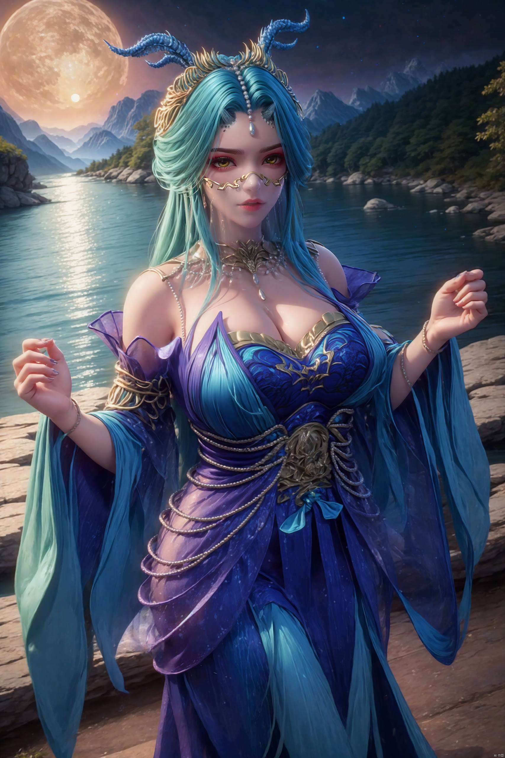 这张全身全屏高清壁纸斗破苍穹中的龙女