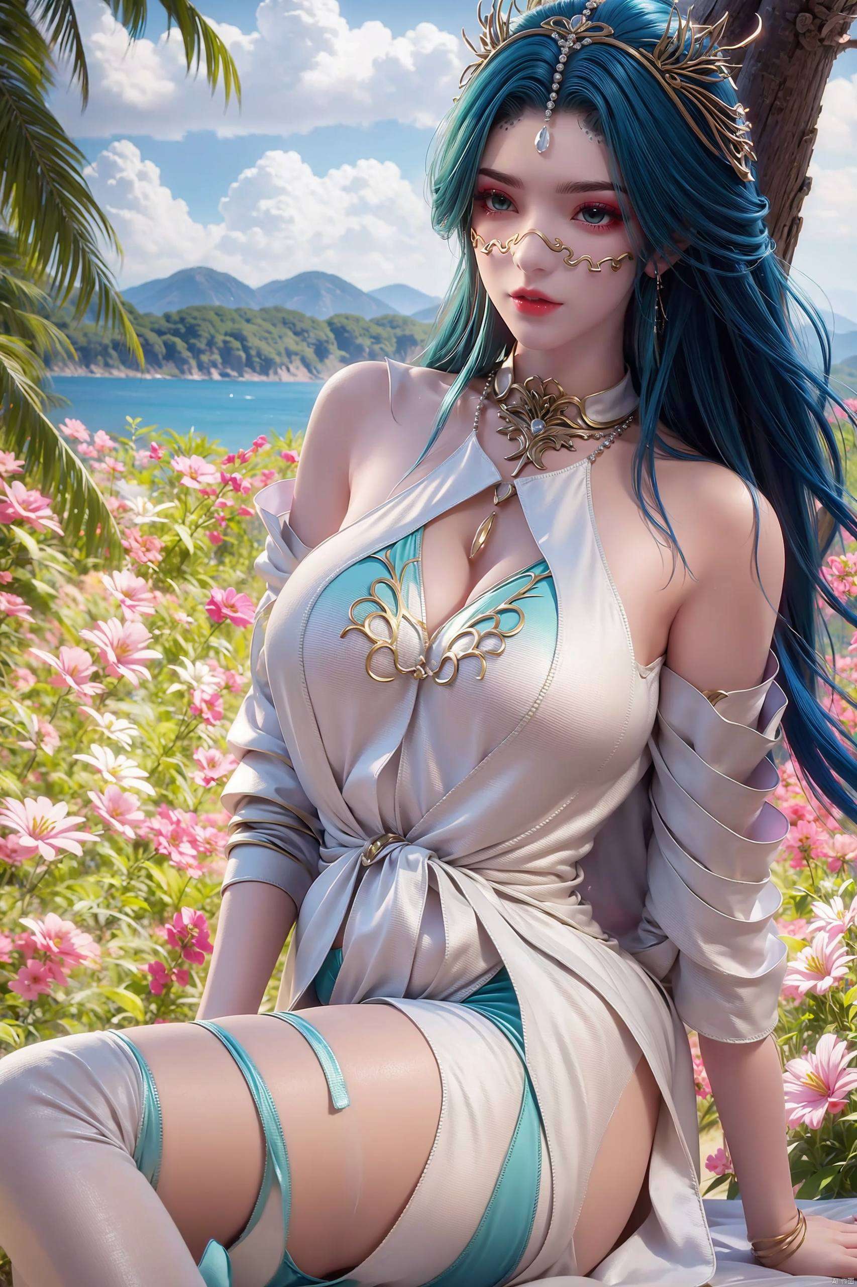 这张AI绘画人物表情参考图为你的电脑或手机带来极致的视觉享受