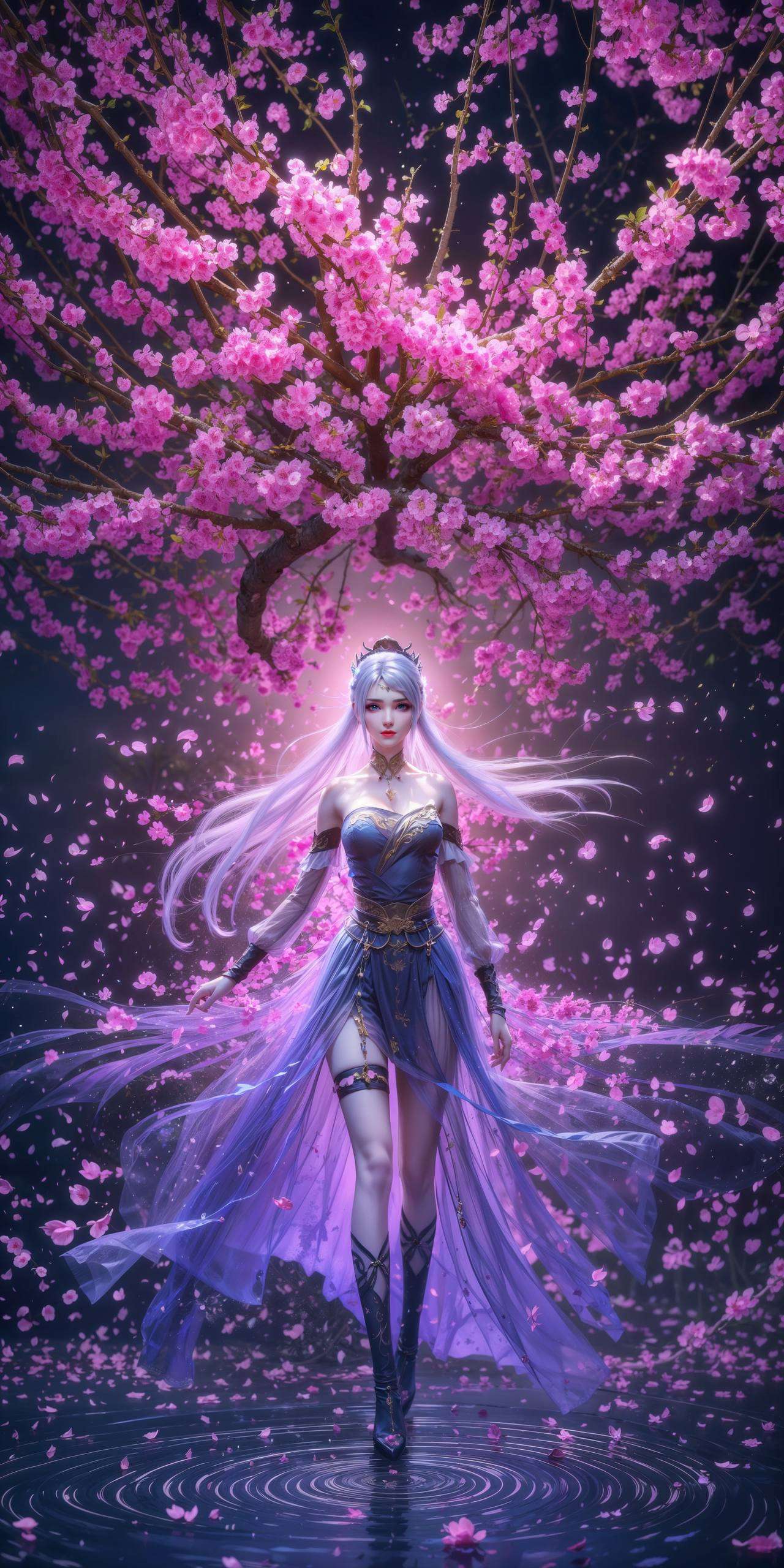 婉约动人融合了AI国漫之美