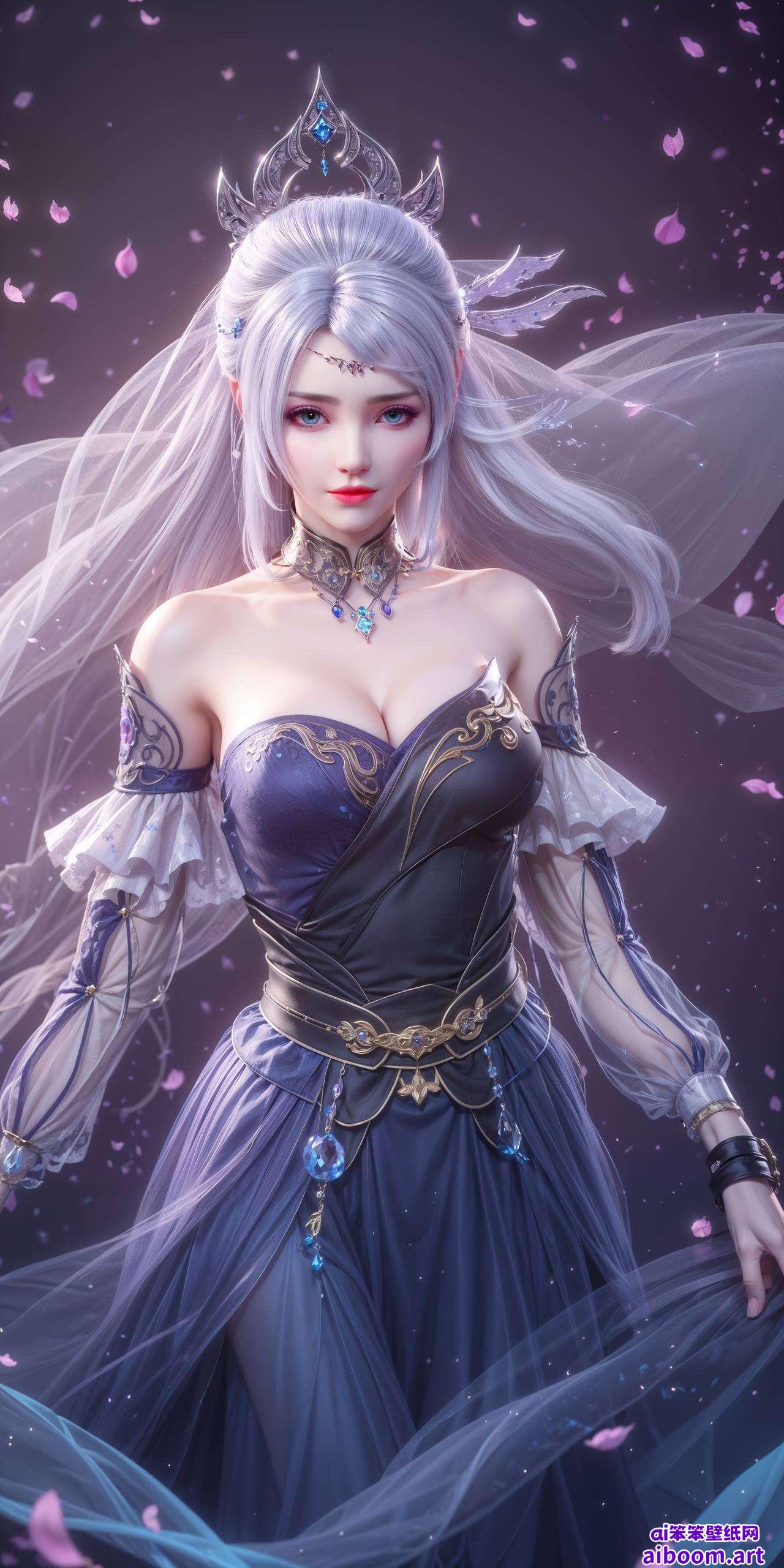 洛璃的超清4K动态壁纸为你的Win10桌面增添一抹静谧的二次元风景