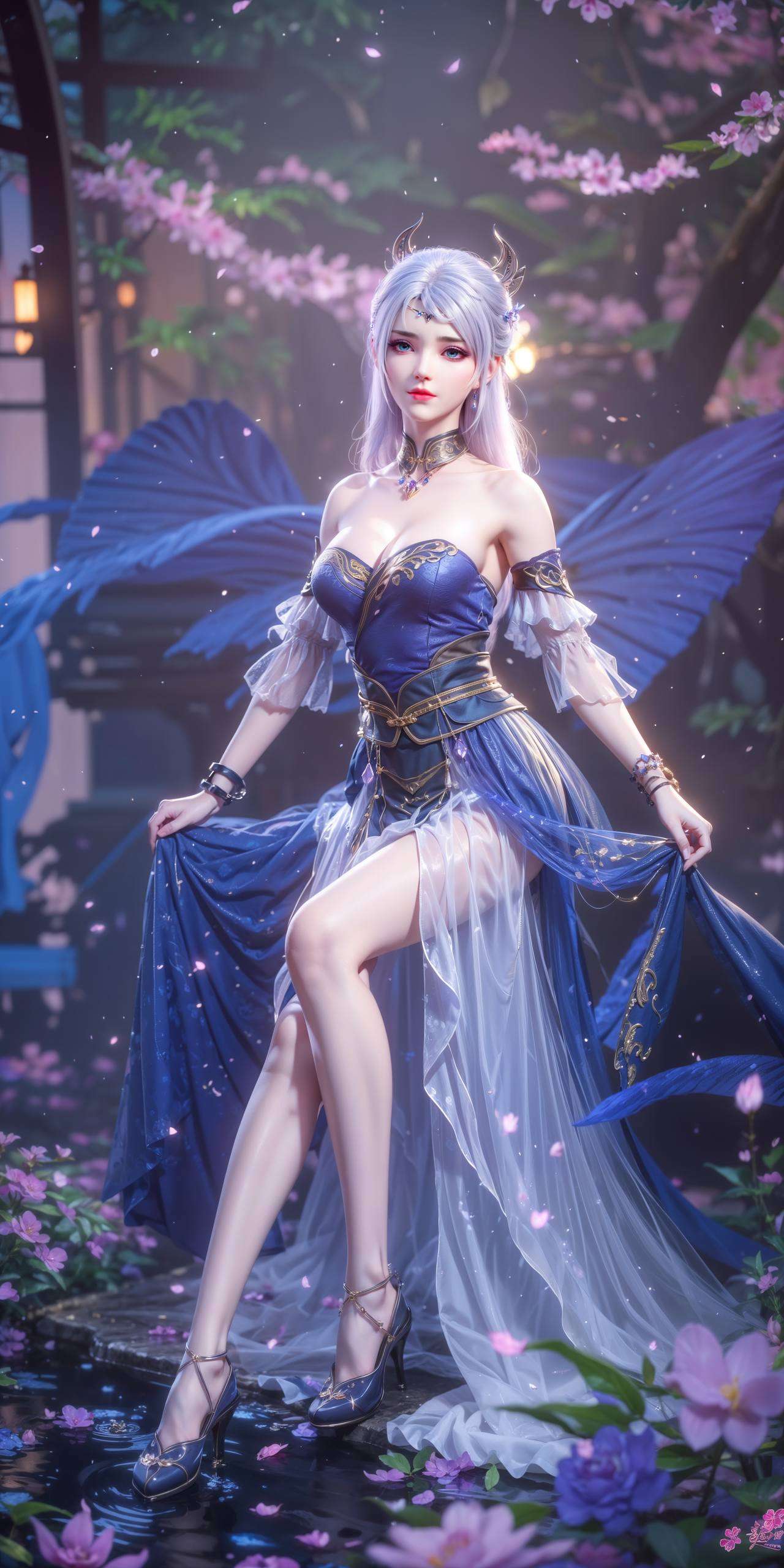 细腻描绘出洛璃的绝美容颜为你的手机增添一抹别样的风情