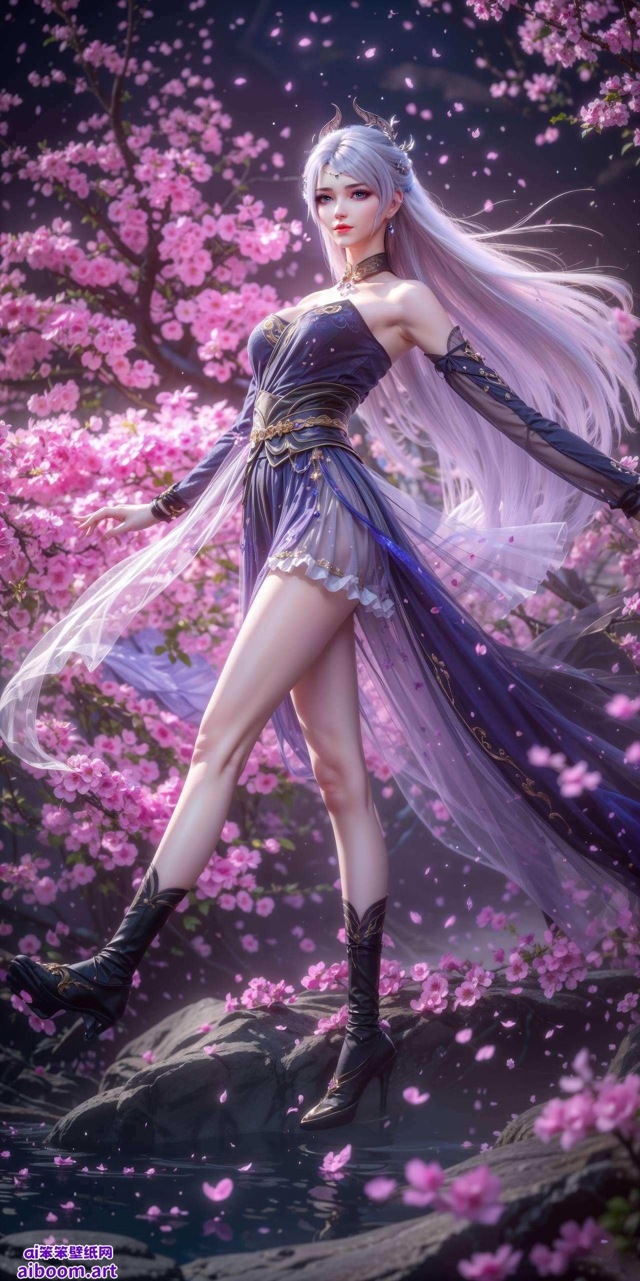 美得让人心醉神迷牧尘洛璃高清壁纸
