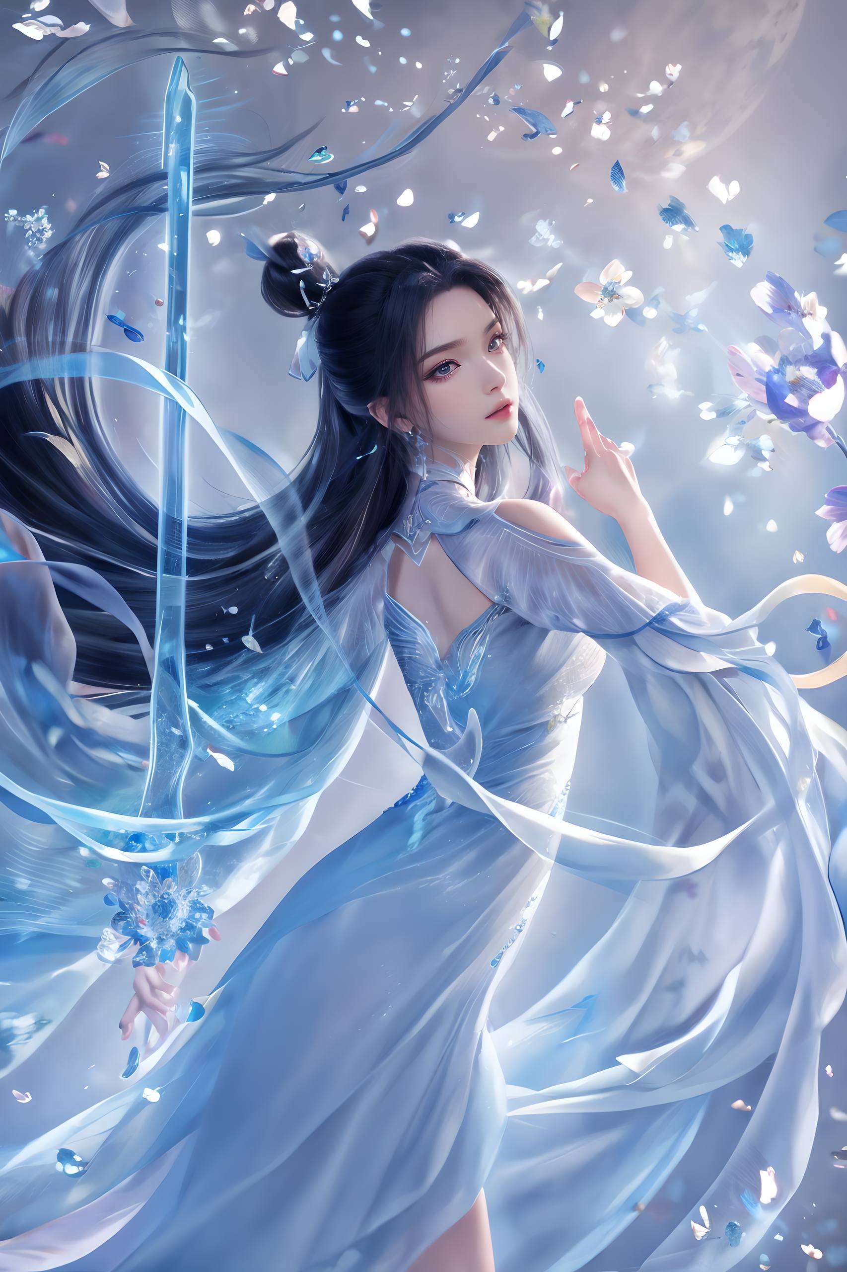 古典与现代交融陆雪琪化身桌面女神