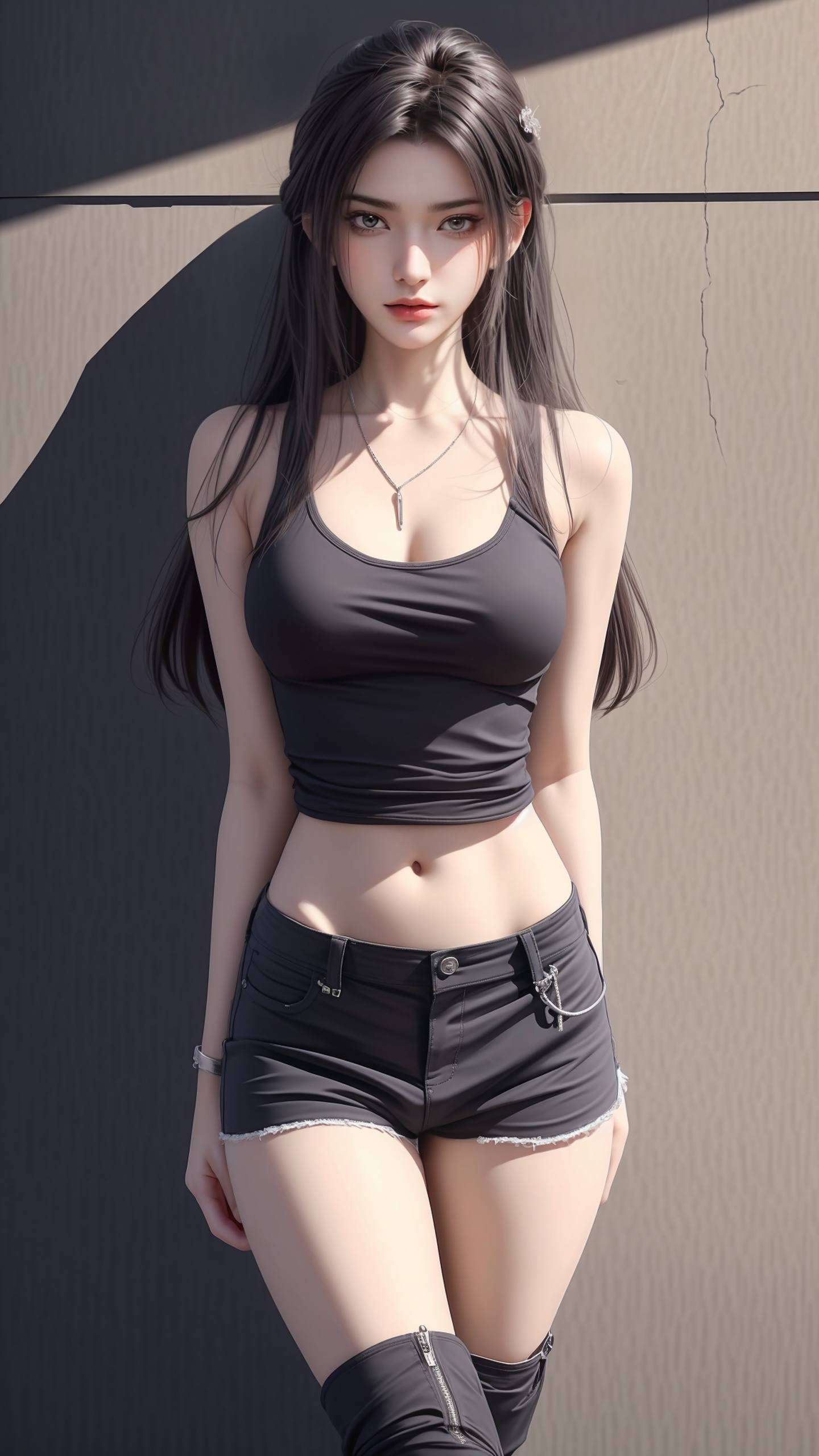 那抹倩影如诗如画这张国漫女主AI特集桌布PC墙纸