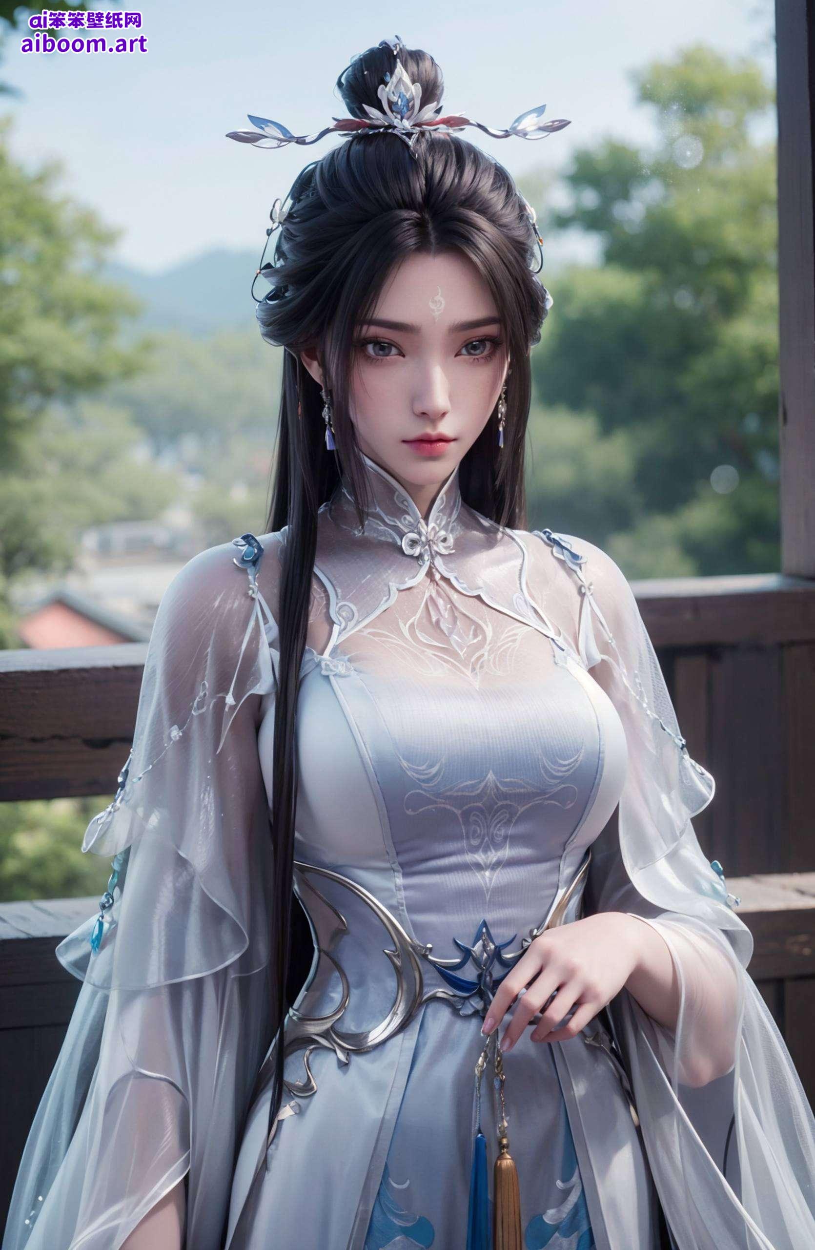 张小凡与陆雪琪的动漫壁纸合照清新的色彩