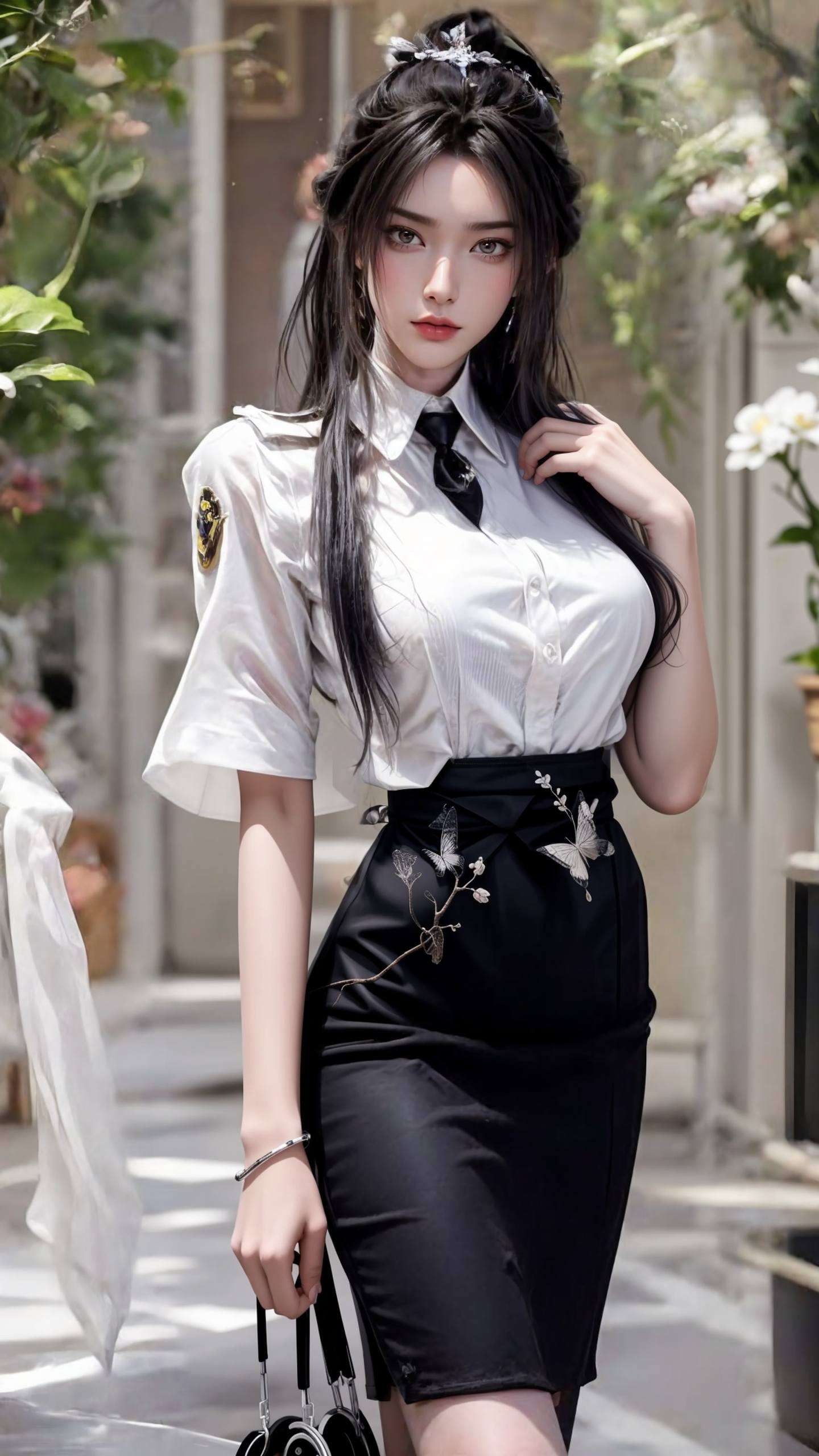 清新护眼细腻笔触描绘出她的灵动风采
