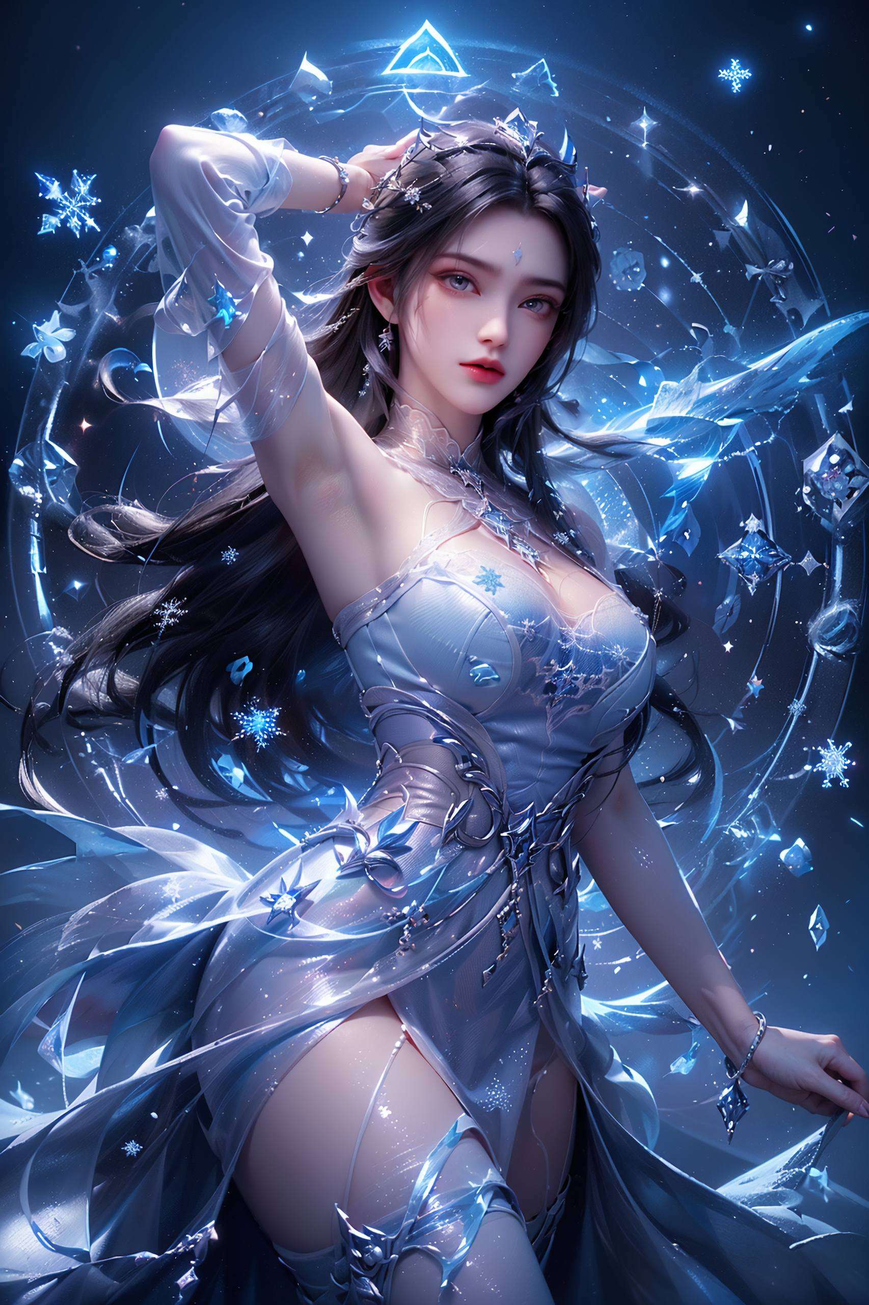 陆雪琪的美艳与《诛仙》中的仙韵完美融合国漫美女漫画壁纸