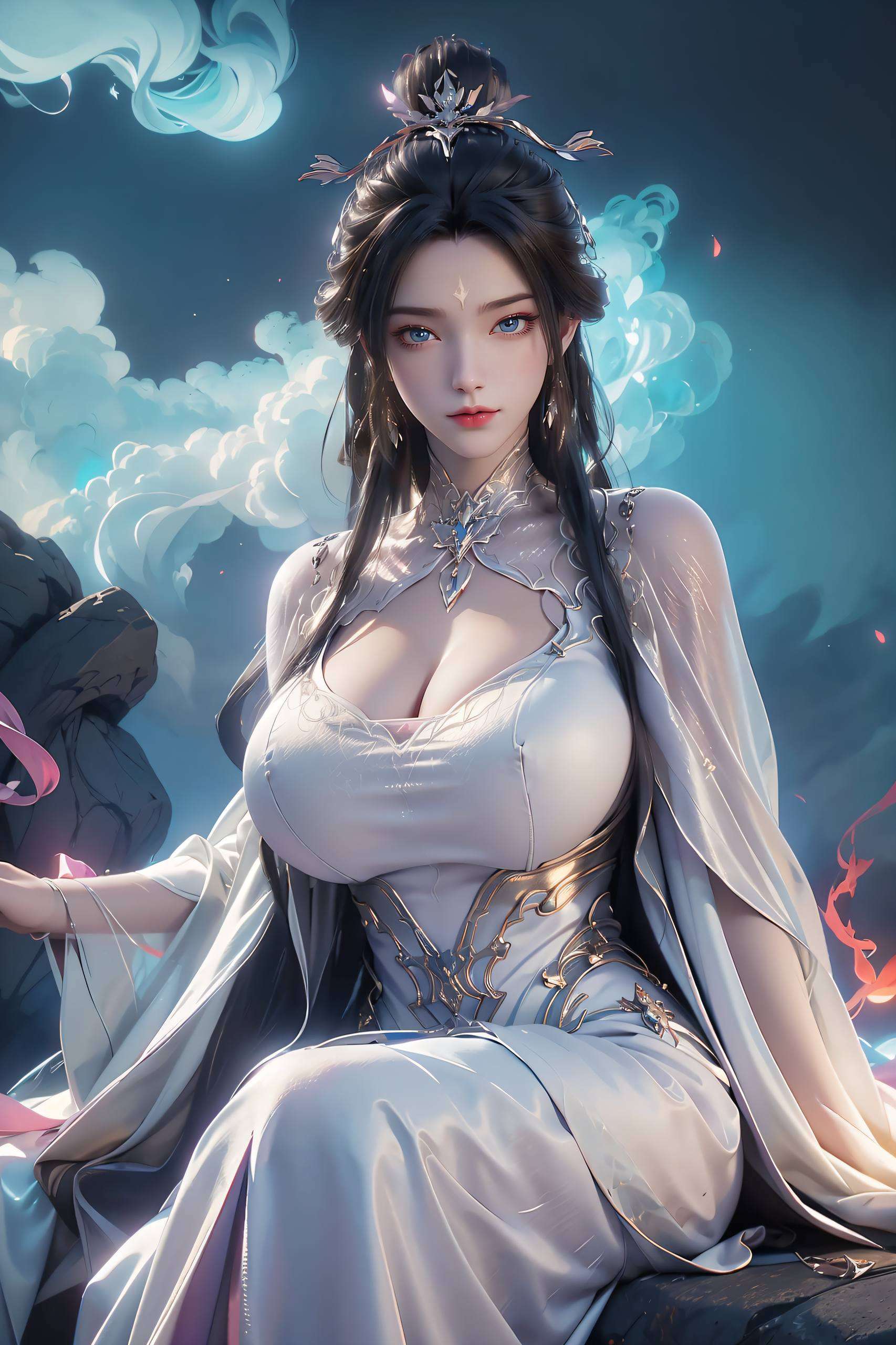 为你的手机屏幕增添一份独特的魅力手机国漫美女炫彩壁纸