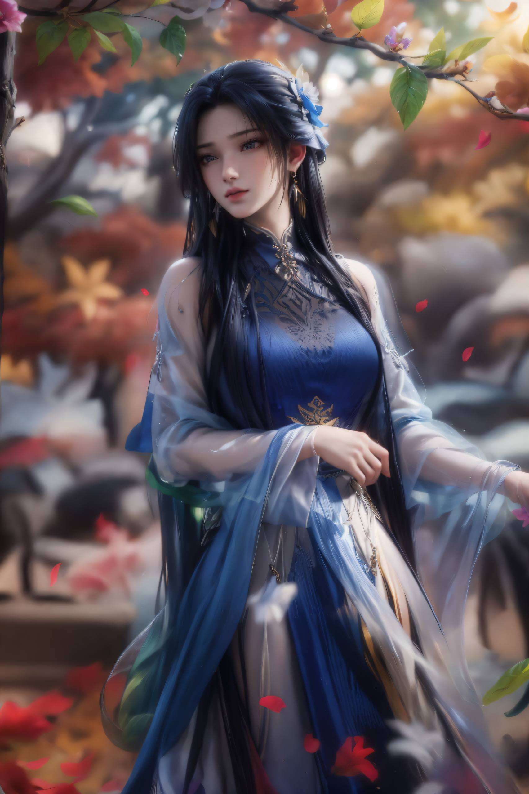 每一帧都是动漫爱好者的视觉盛宴水彩渲染下的剑影如梦