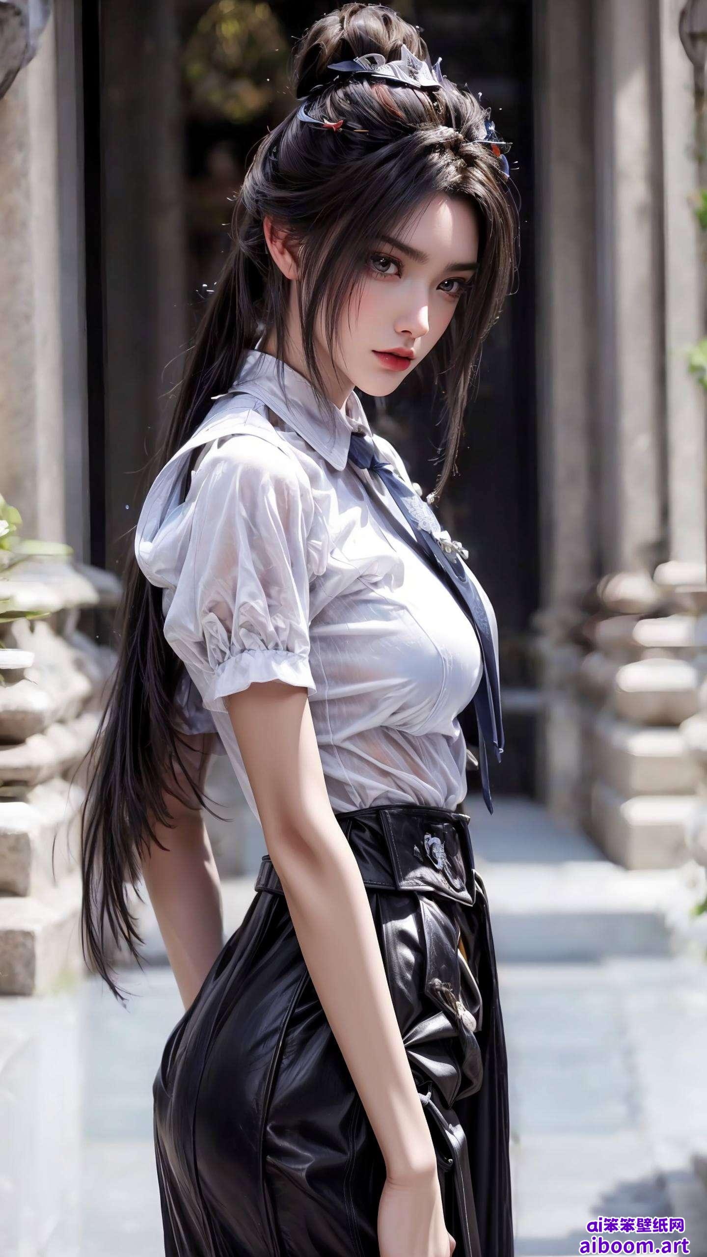 精致的线条以《诛仙》中鬼厉与陆雪琪的经典形象为灵感