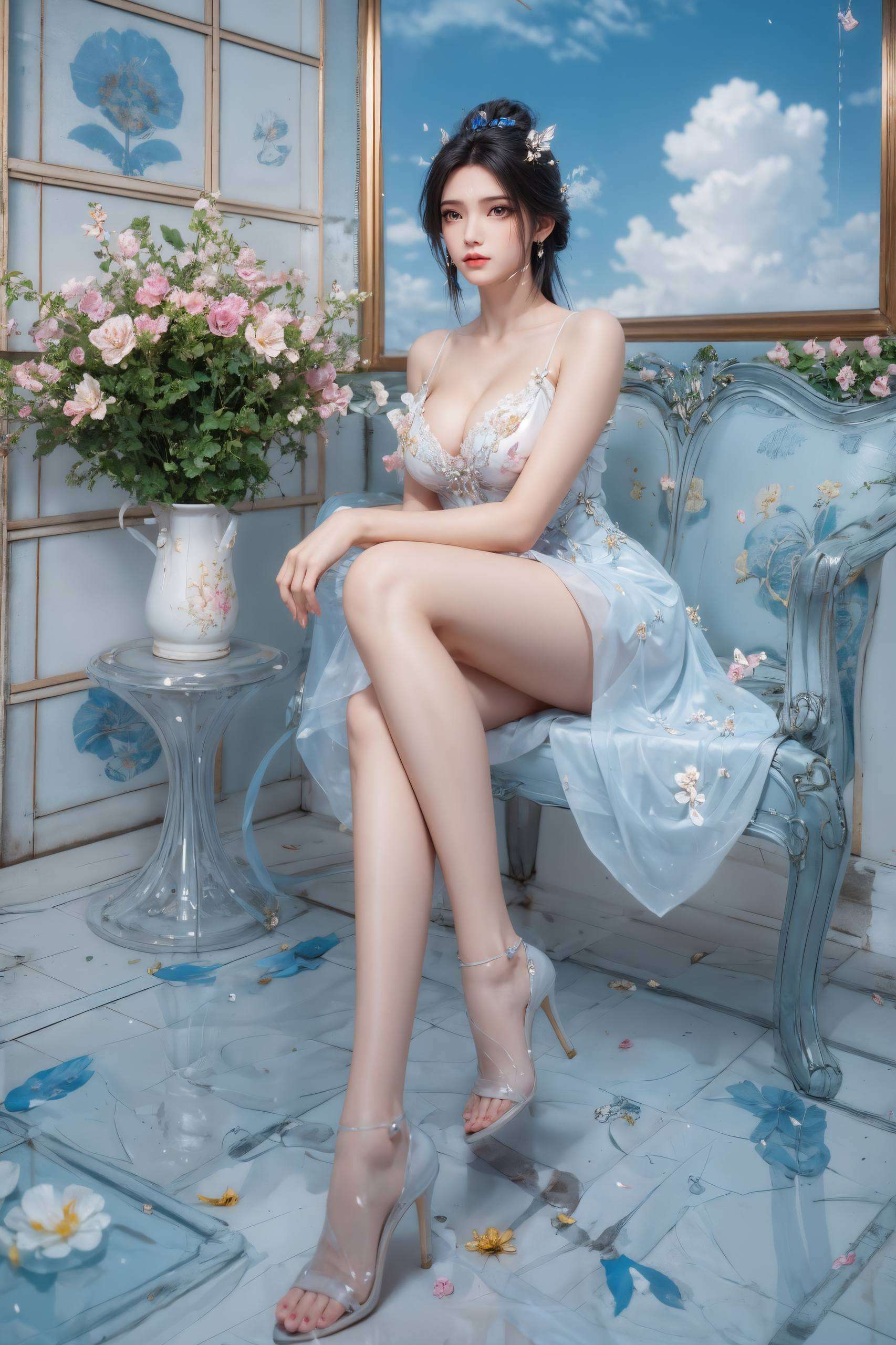 清冷而坚韧桌面瞬间化为仙界战场