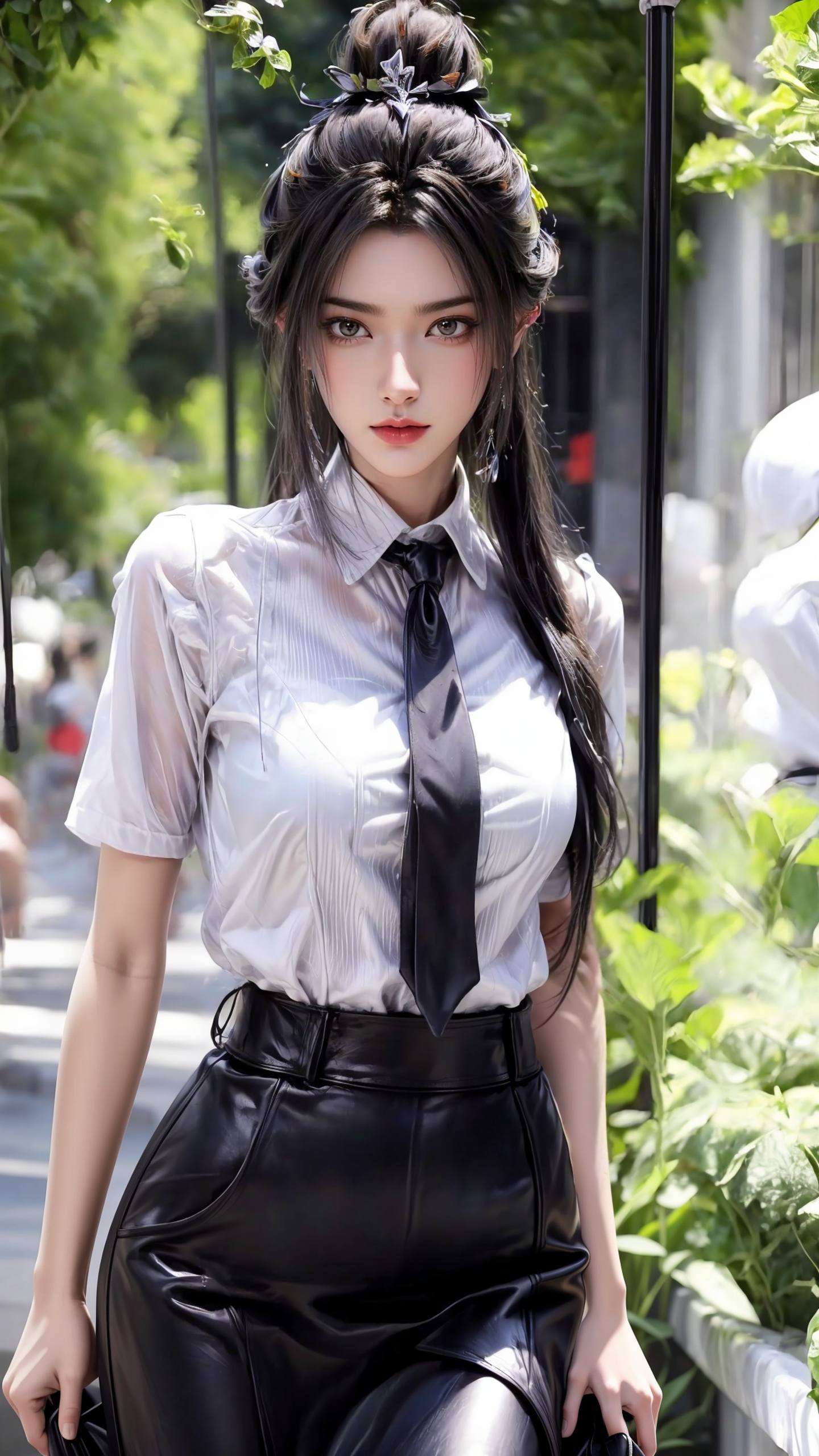那抹傲然绽放的雪花花卉般的细腻妆容