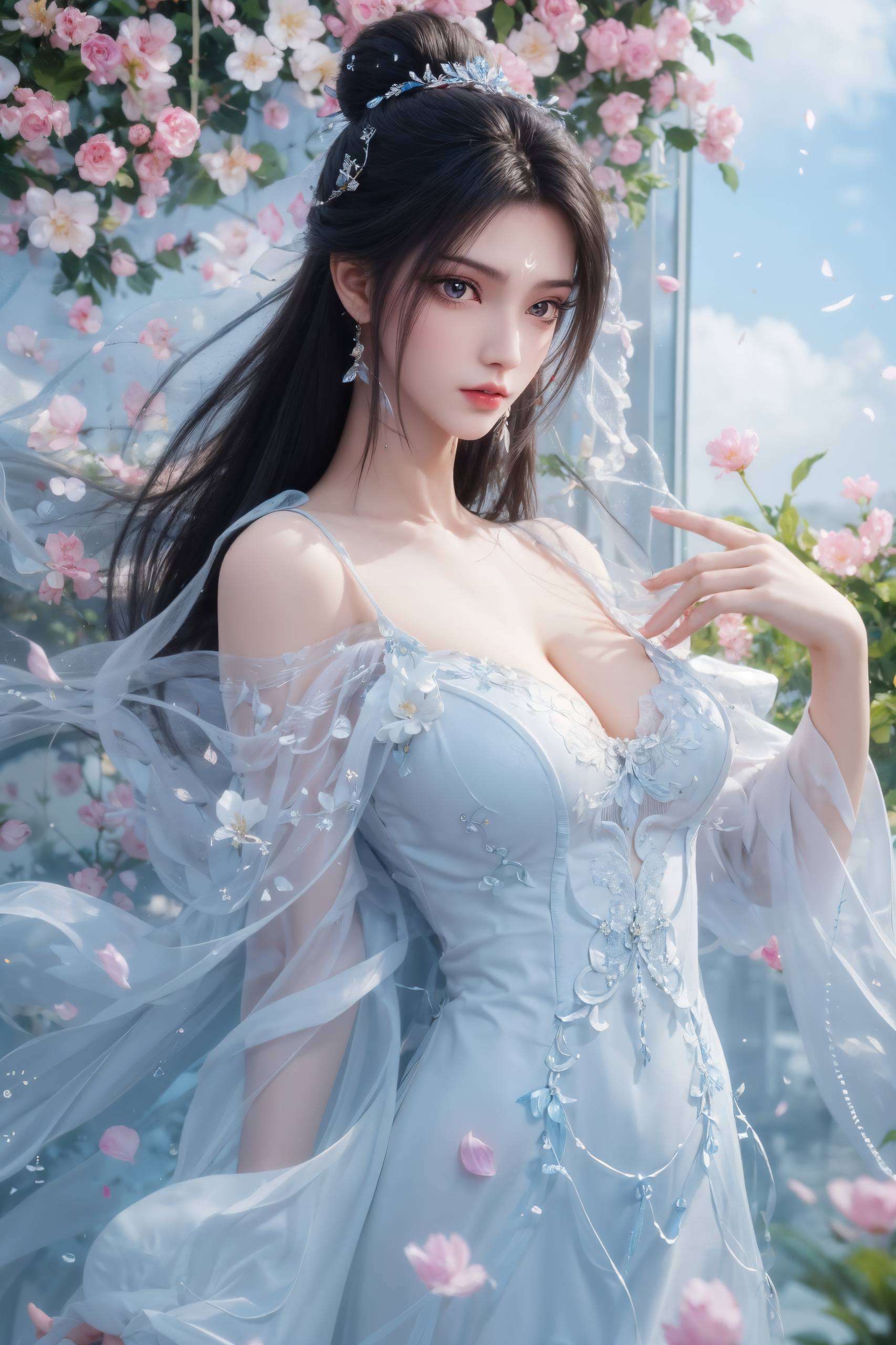 为你的桌面带来一份清新的视觉享受以超清画质捕捉陆雪琪的灵动之美
