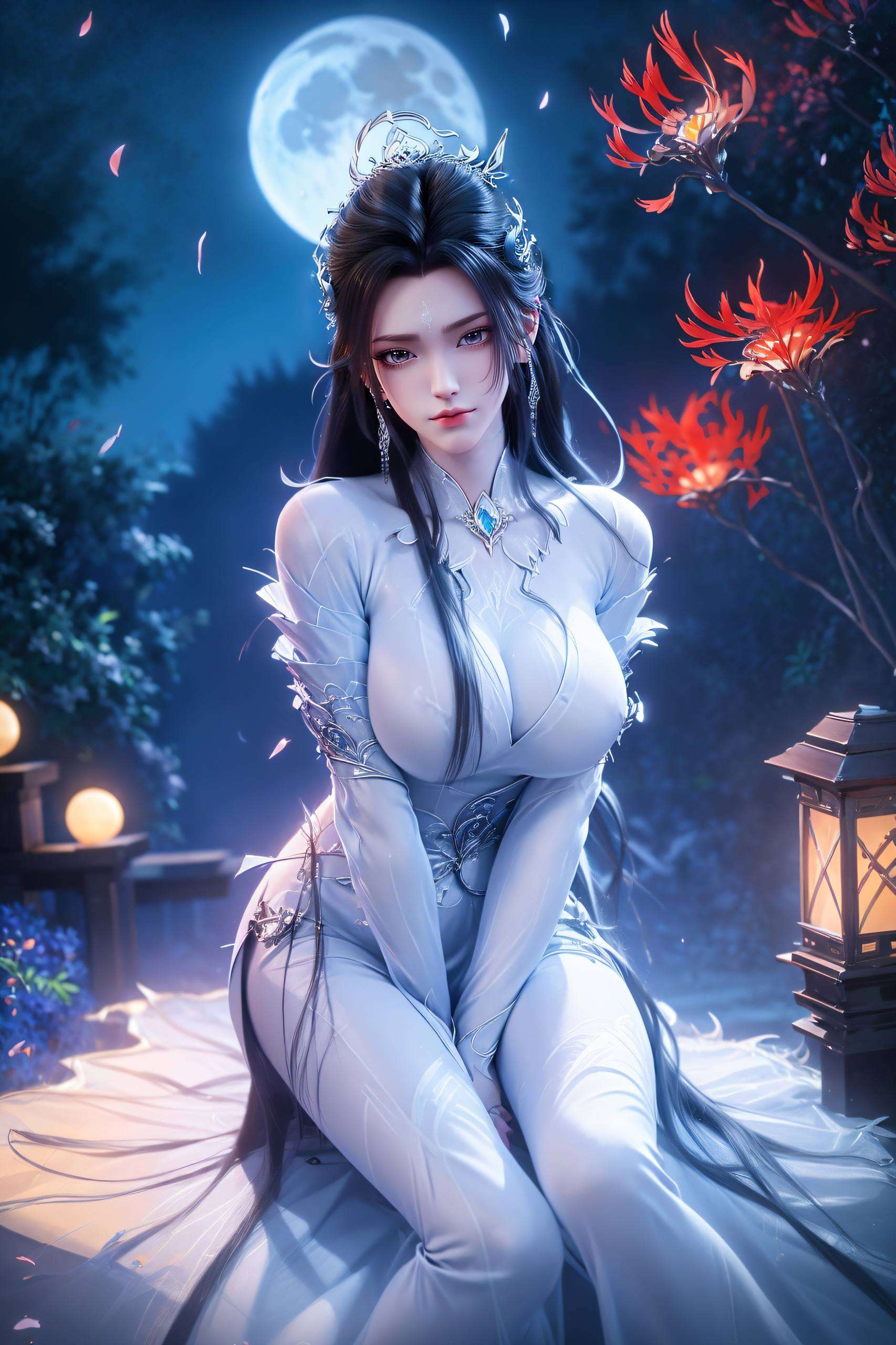 仙气逼人的陆雪琪身姿曼妙