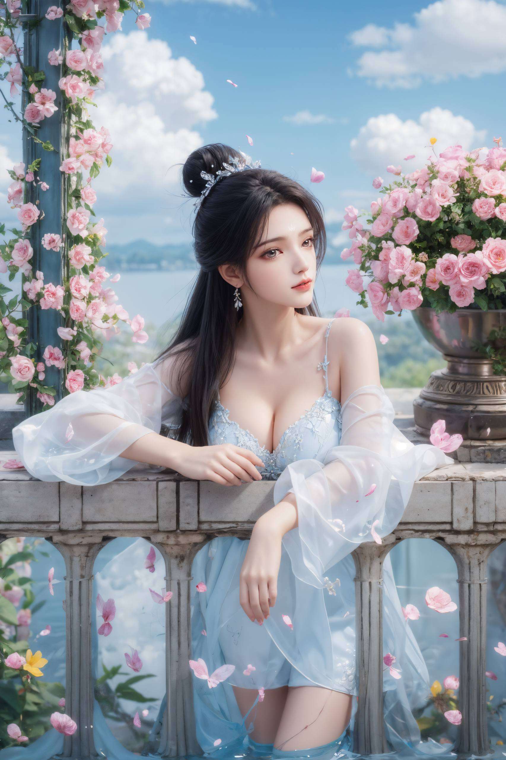 将这位仙子的风采完美呈现剑指苍穹