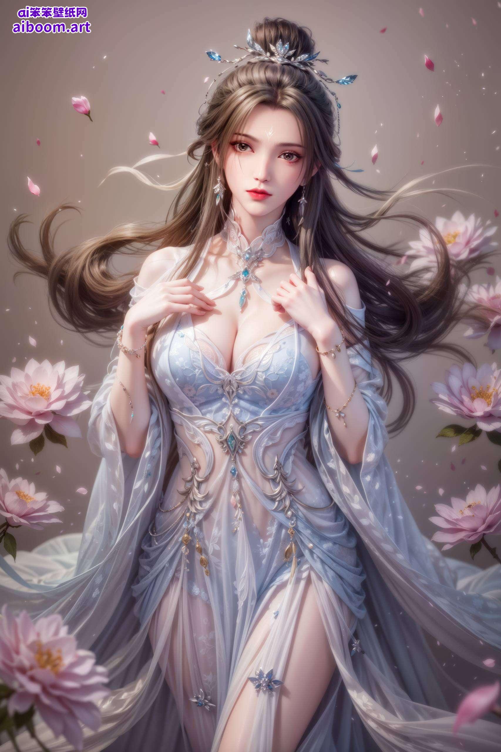 感受那份独特的美这张国漫壁纸如碎花般绚烂