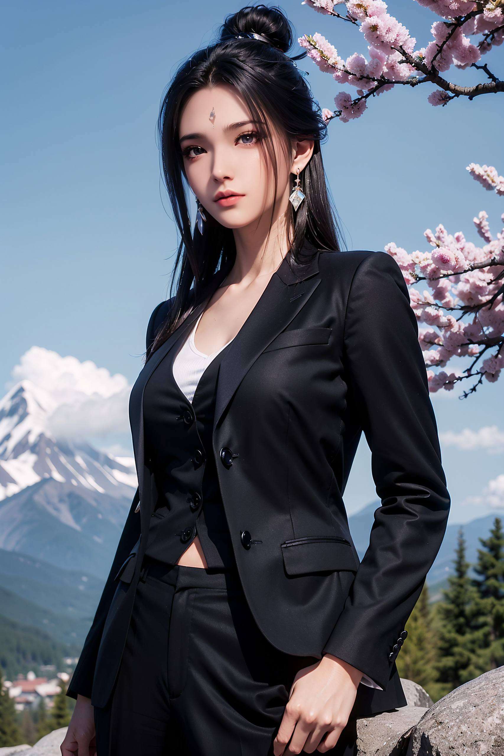 感受古典与现代的完美交融那抹清冷的Jk装扮