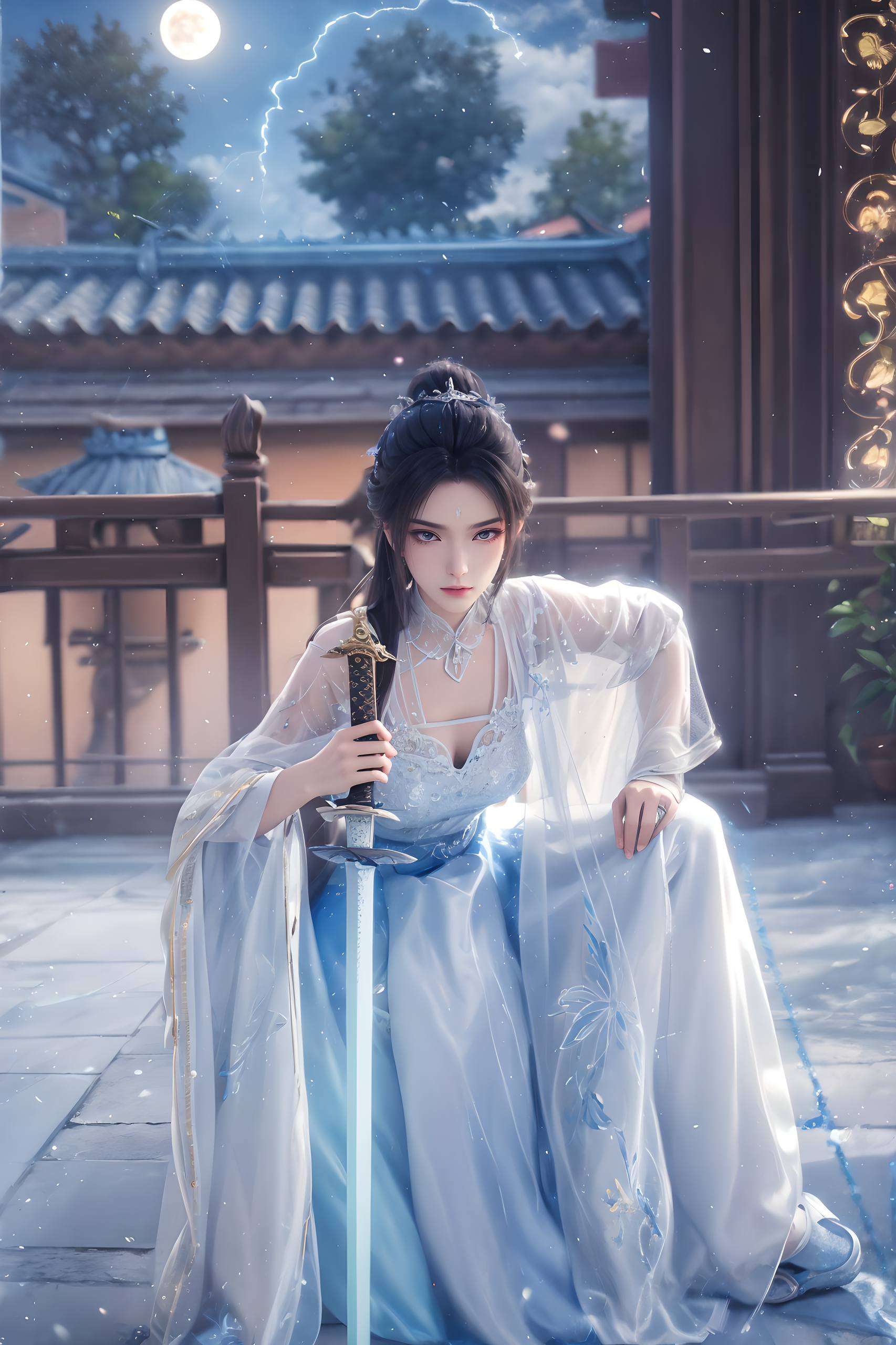 陆雪琪动漫静态壁纸带你领略炫彩斑斓的奇幻世界感受古典仙侠与现代艺术的完美交融