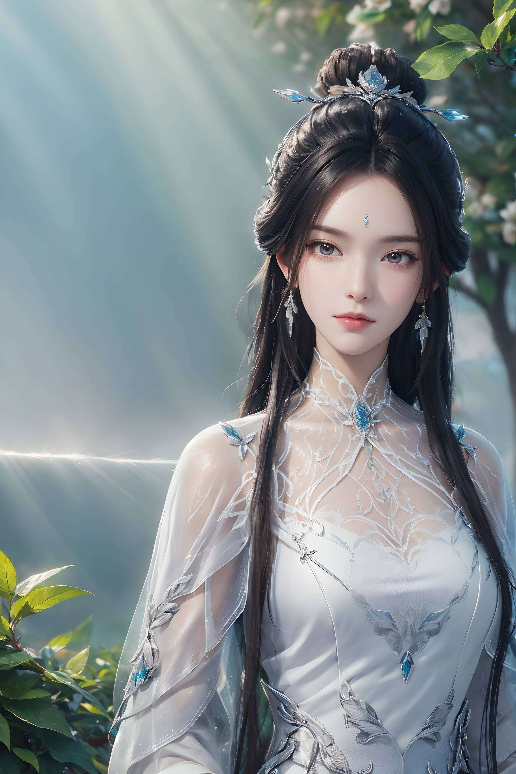 高清细腻的画面粉色系的壁纸映衬出她柔美的气质