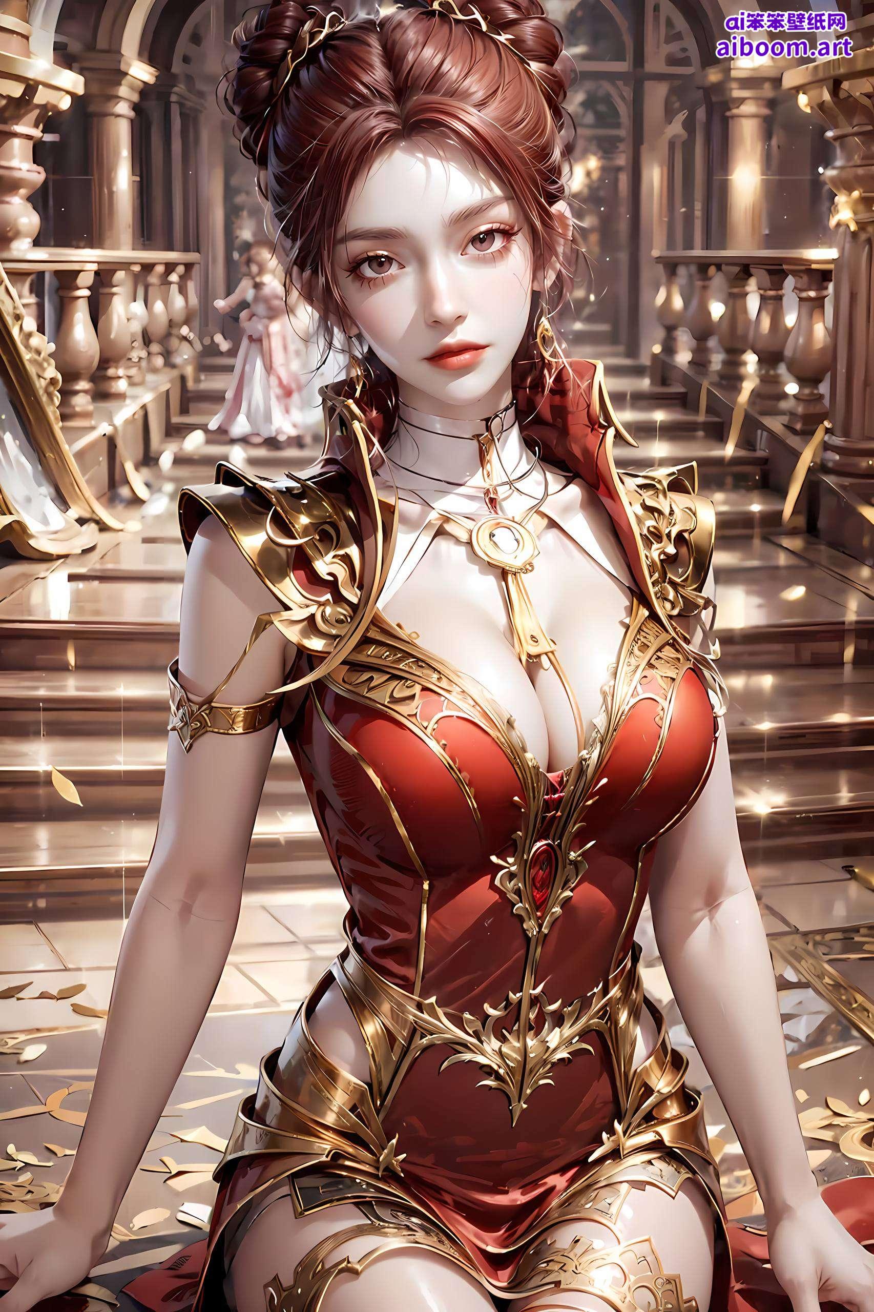 展现古典美女的韵味马小桃以一袭古风华服
