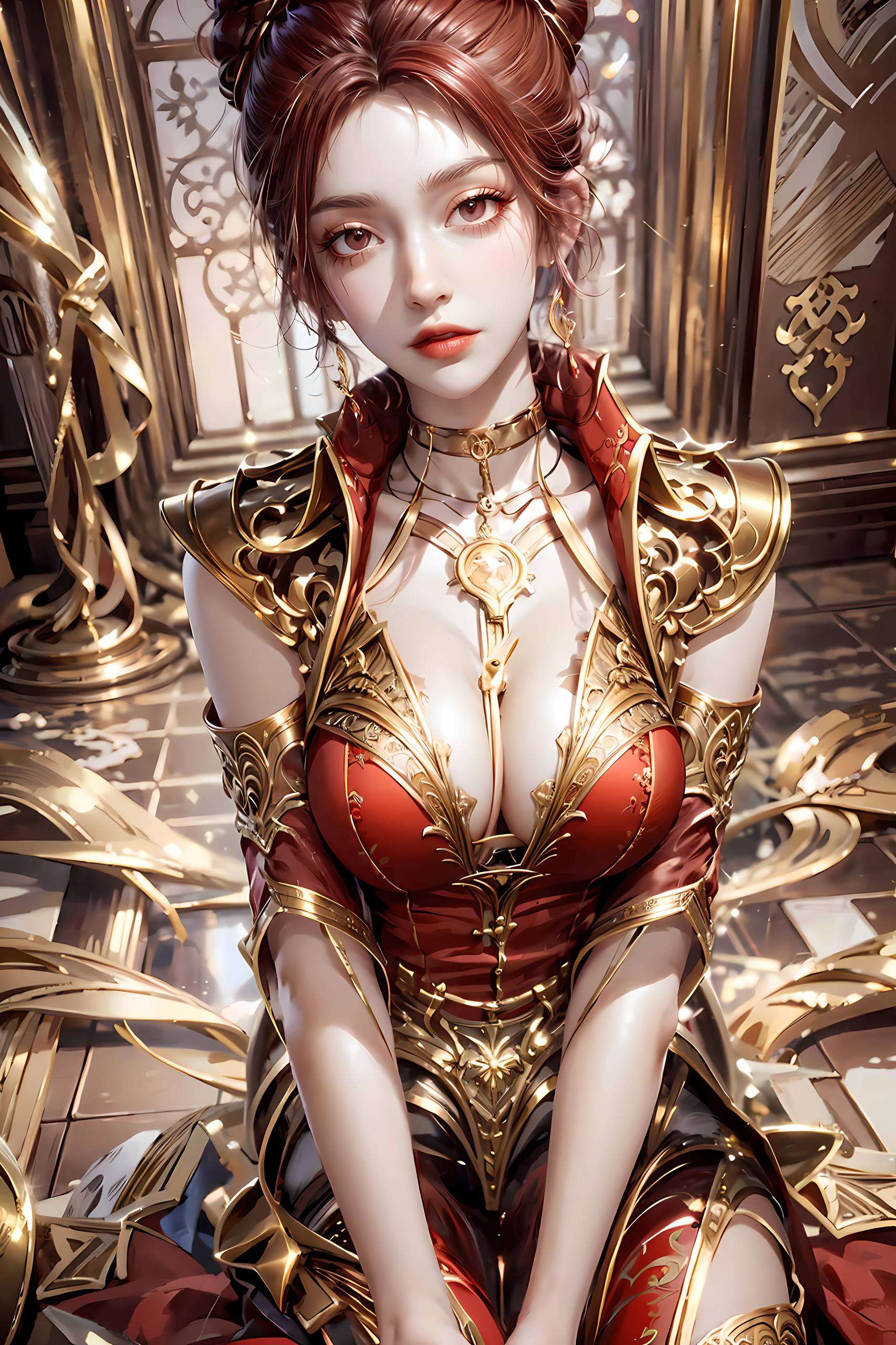 国漫女神的魅力尽显每一帧都如游戏里的华丽场景