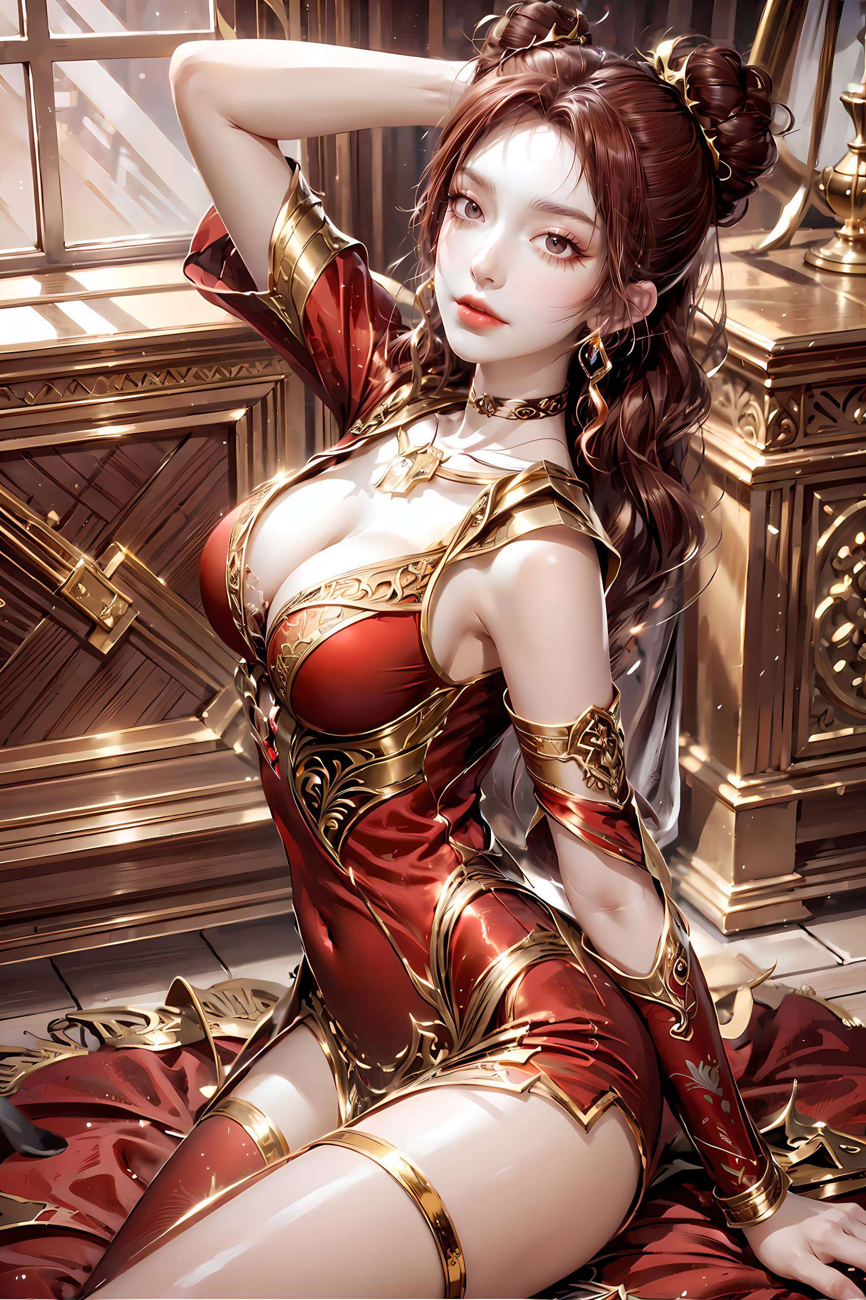 让她成为你的手机壁纸融合单色风格