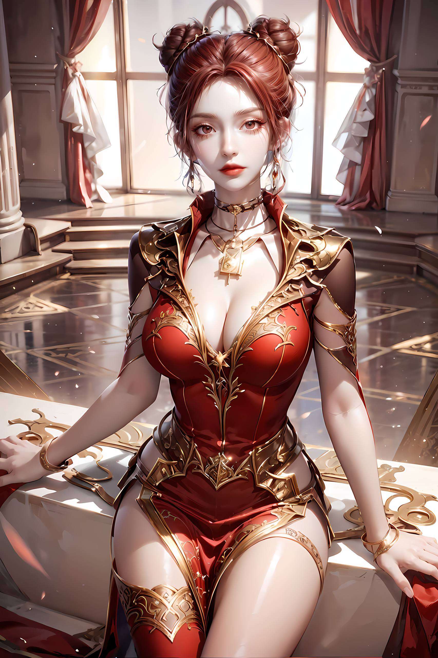 以国漫美女马小桃为灵感这张紫色碎花手机壁纸