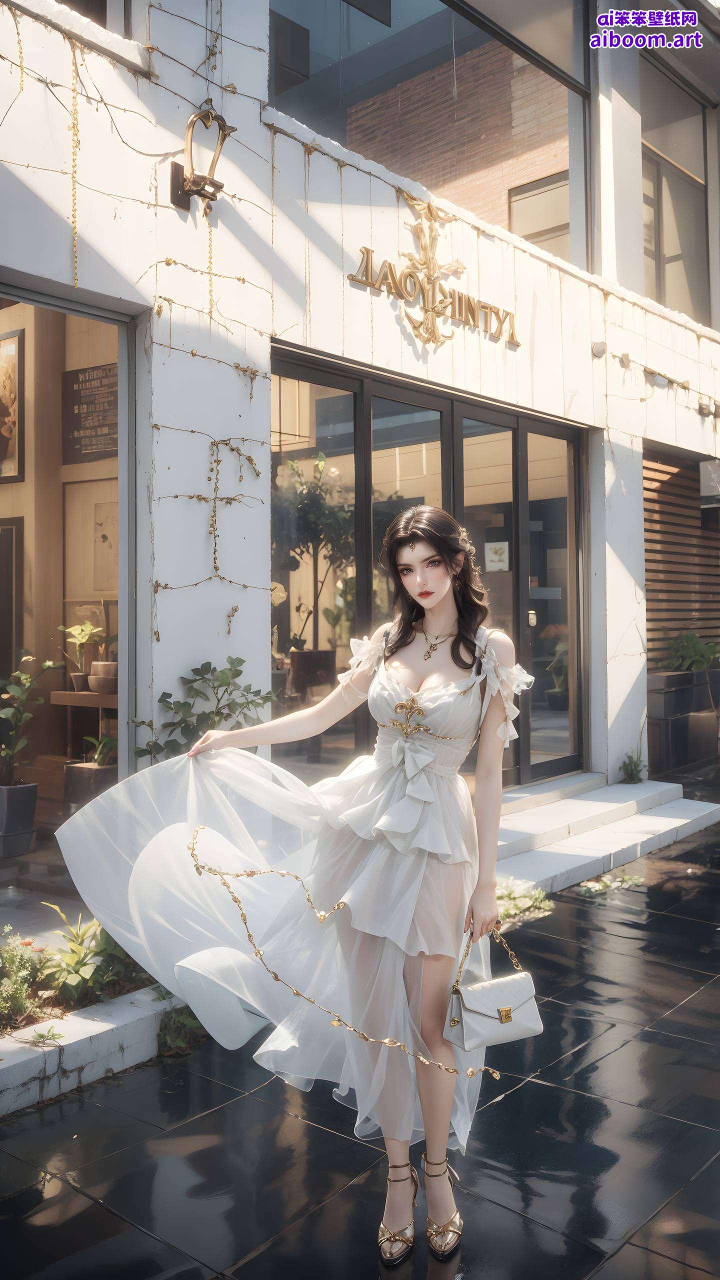 专为Win10设计以国漫女神美杜莎斗破苍穹的全身像为主题