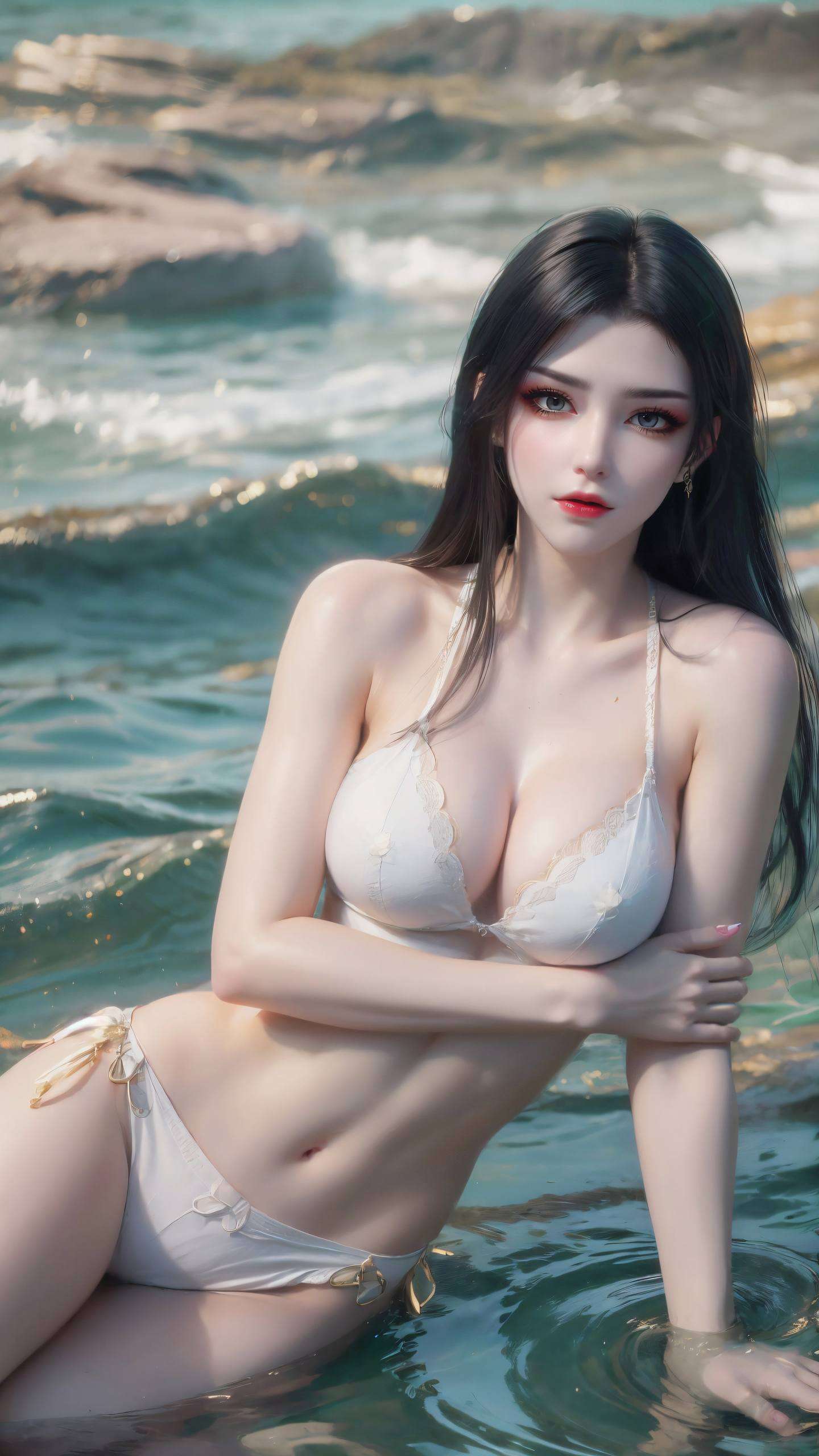 美杜莎的神秘魅力跃然于壁纸上探索斗破苍穹的奇幻世界