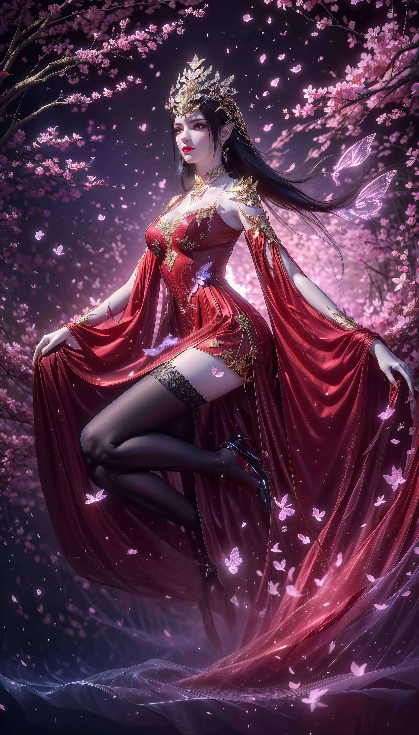 简洁线条勾勒出她的神秘气质绘制《斗破苍穹》中美杜莎的极简头像壁纸