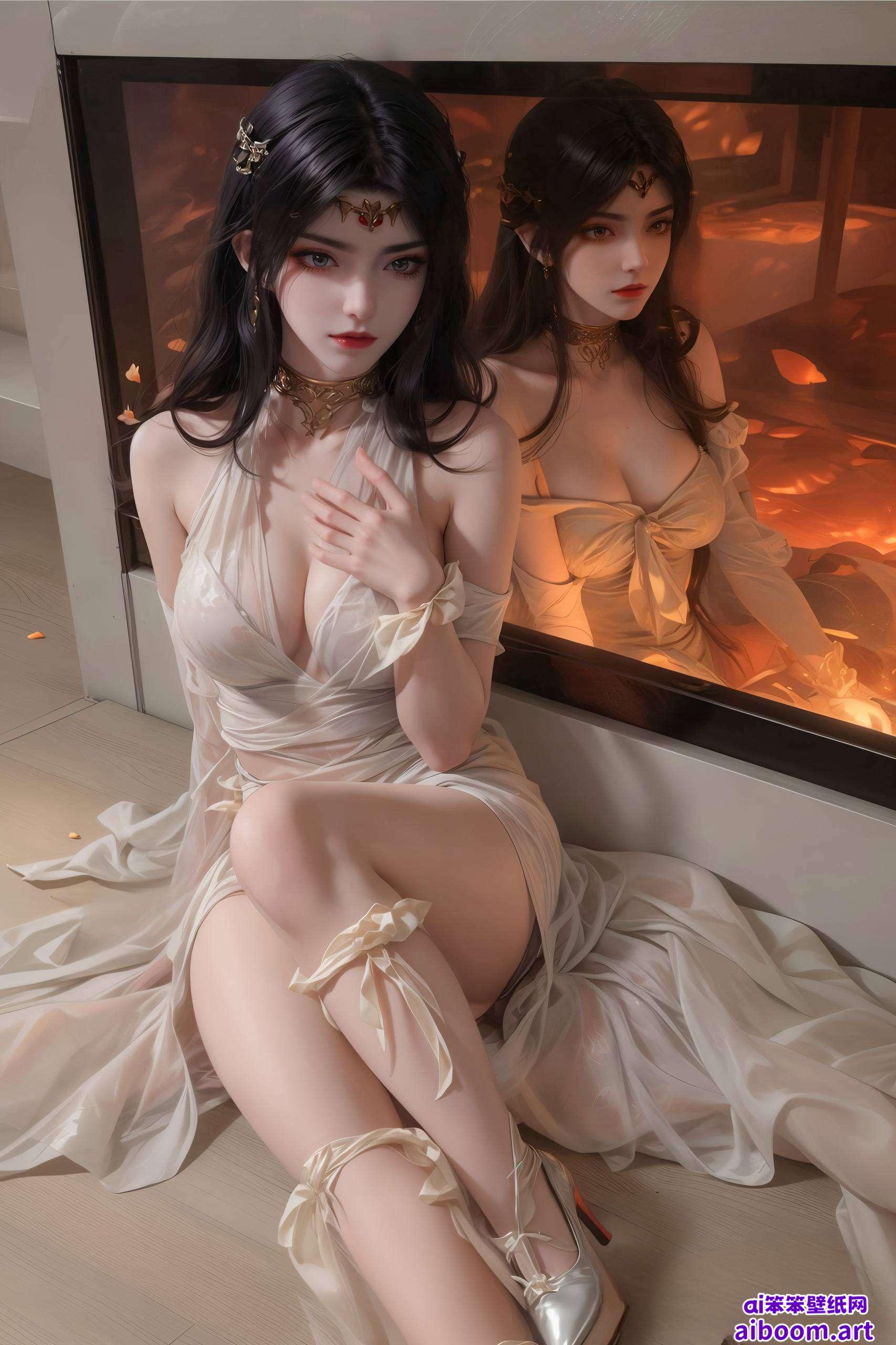 金属质感与超高清4K分辨率相得益彰呈现出国漫女神的非凡魅力