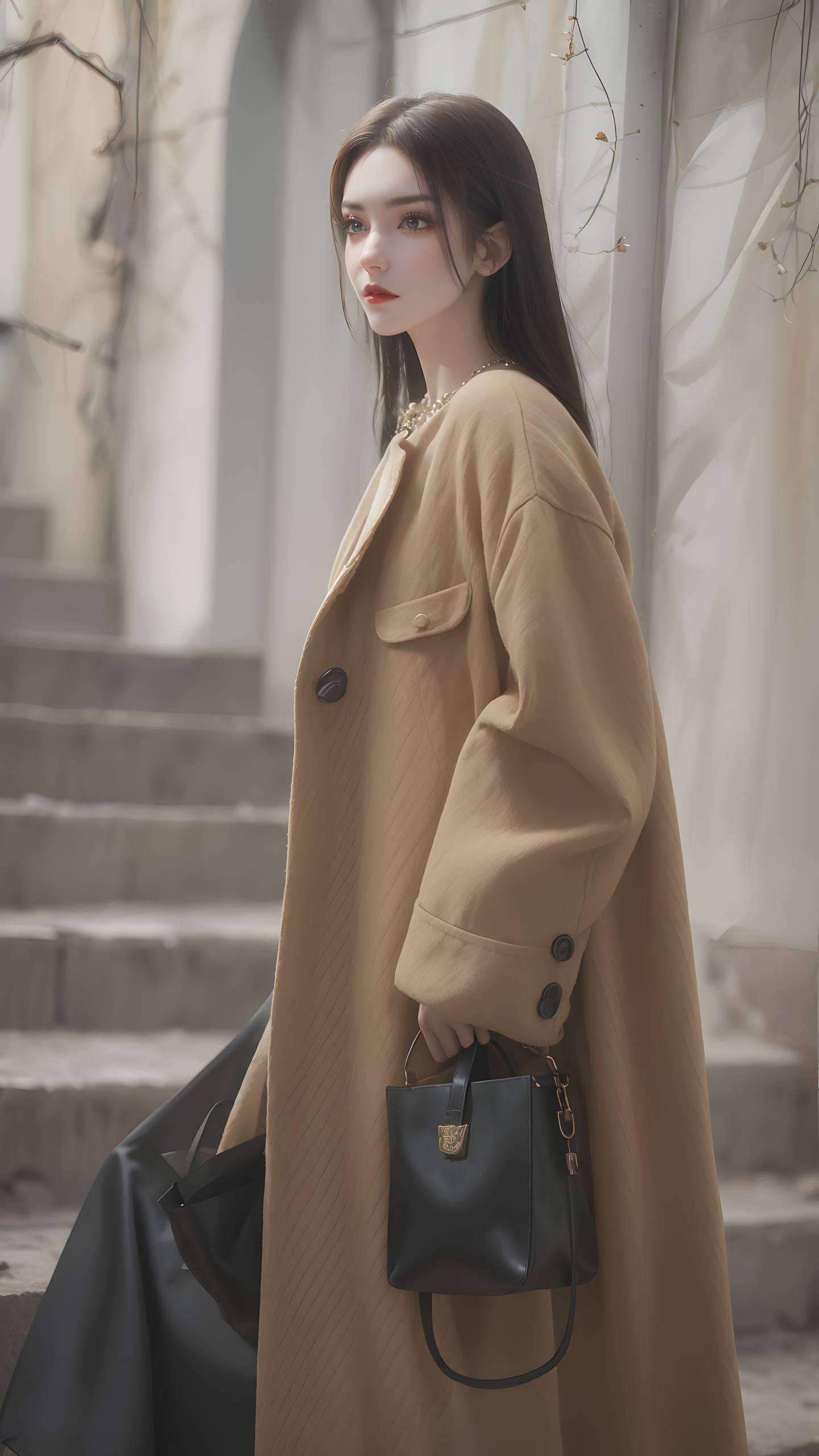 以温馨的iPhone AI女神为主题每一张壁纸都捕捉了美杜莎的神秘魅力