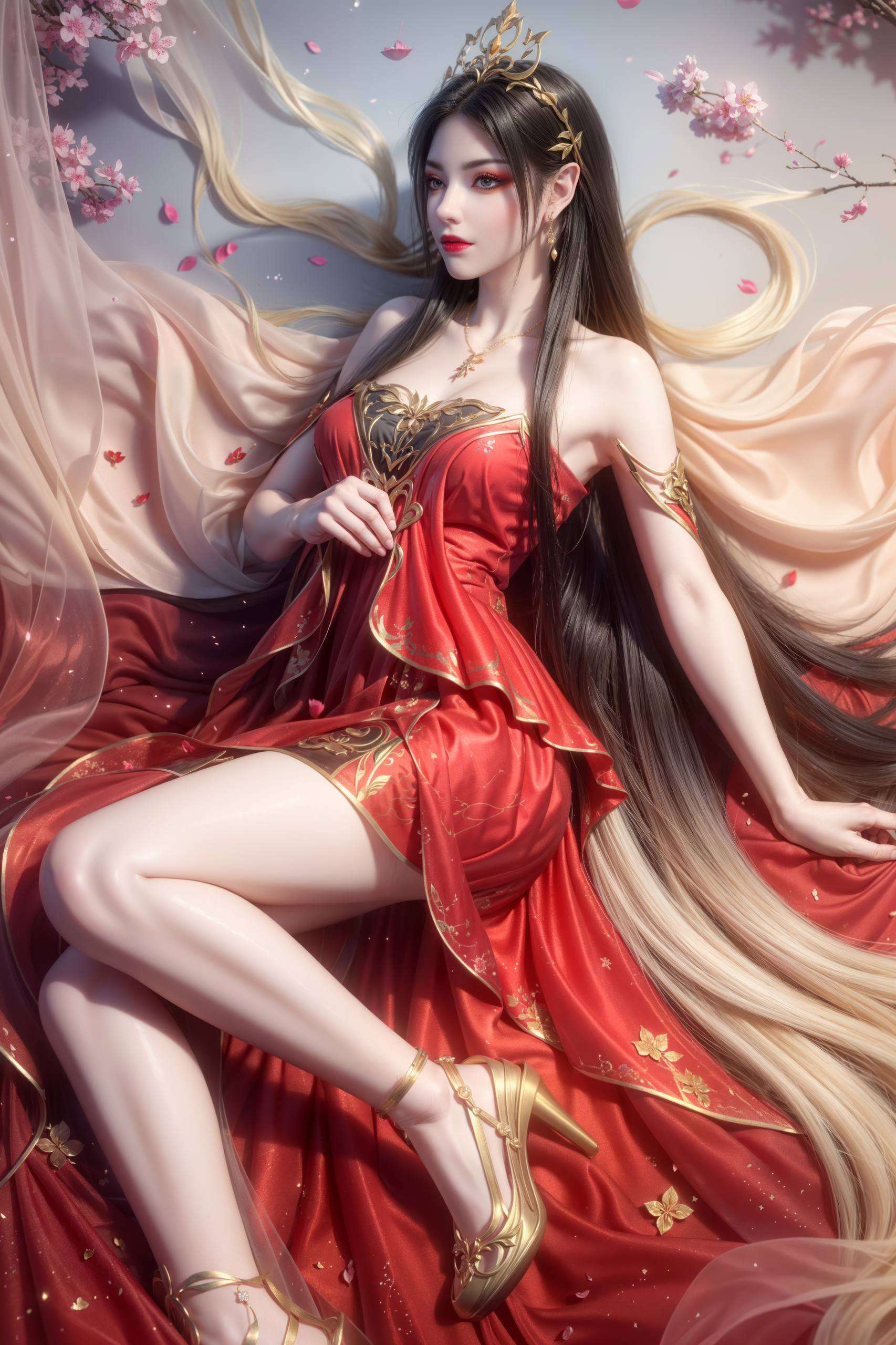 这张超养眼的2560p壁纸将国漫美女的细腻魅力与高清技术完美融合