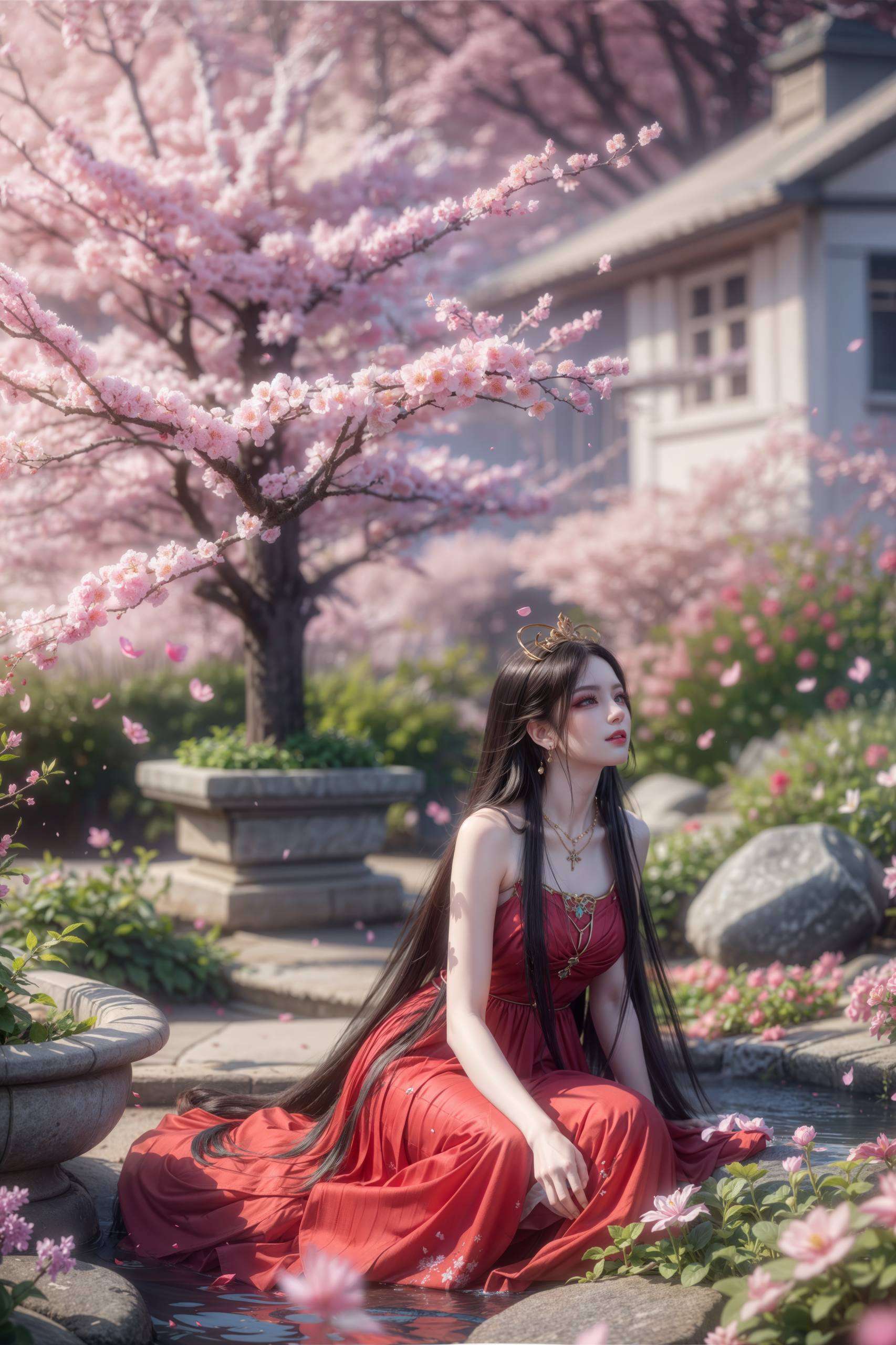 全屏绽放的美杜莎高清壁纸每一帧都是AI绘画的杰作