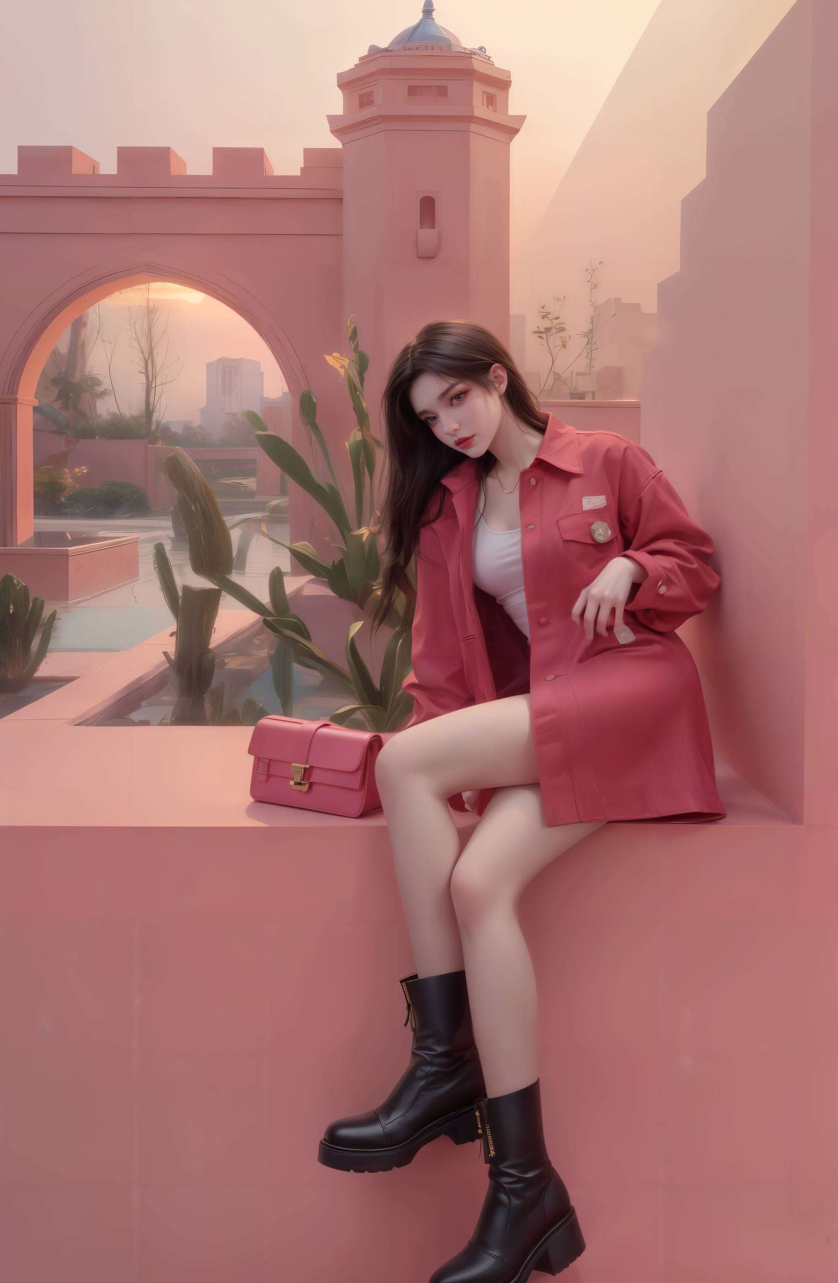 这张AI绘画的4K超高清美杜莎原画壁纸为你的桌面带来别样的视觉盛宴