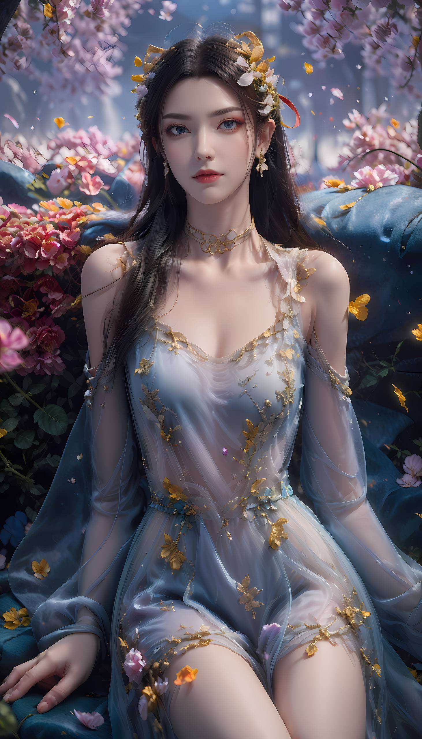 波点元素点缀1080p超清画质