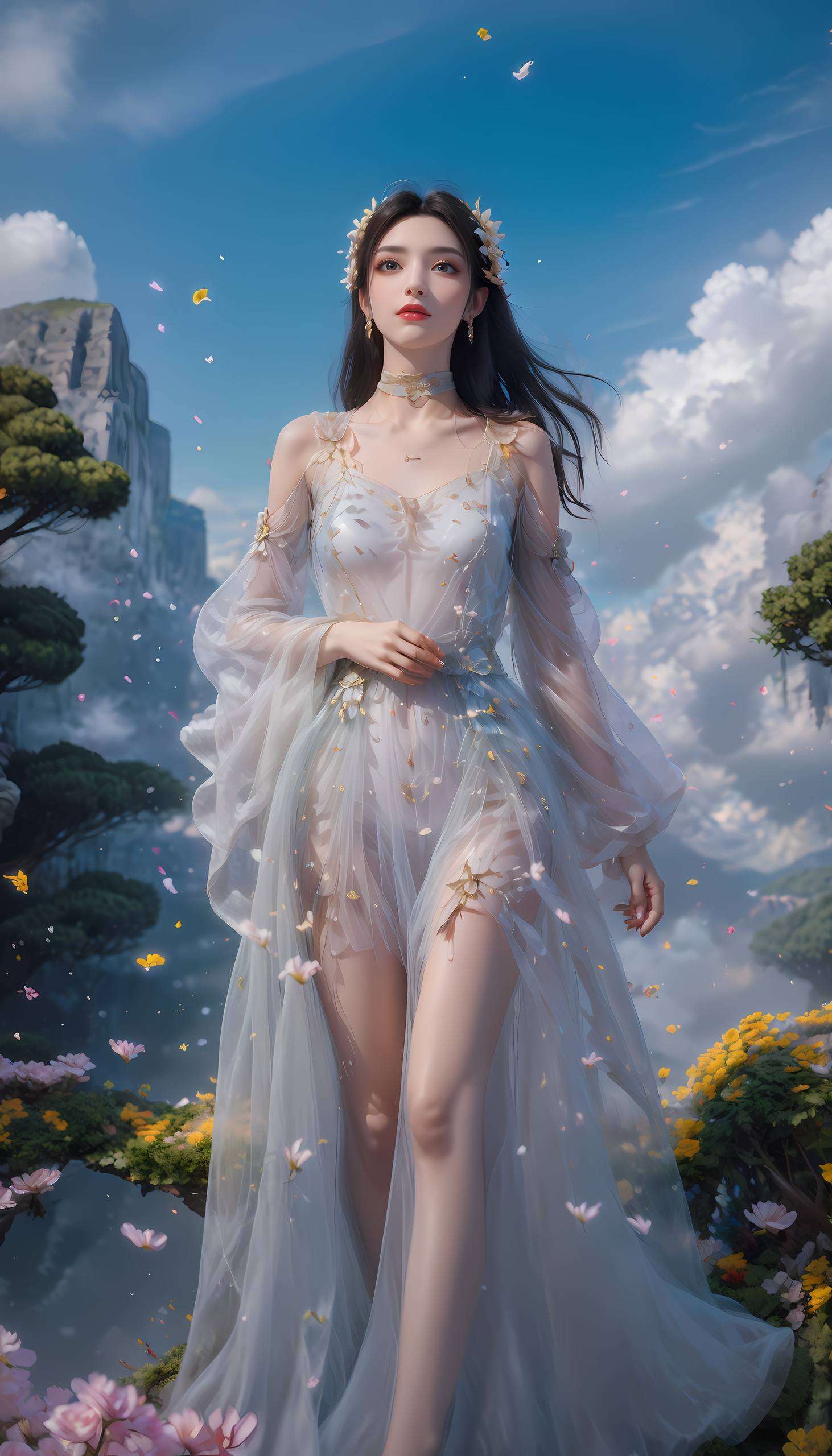 这张以《斗破苍穹》中美杜莎斗破苍穹蛇身为主题的简洁iPad壁纸将神秘蛇女的魅力与科技感完美融合