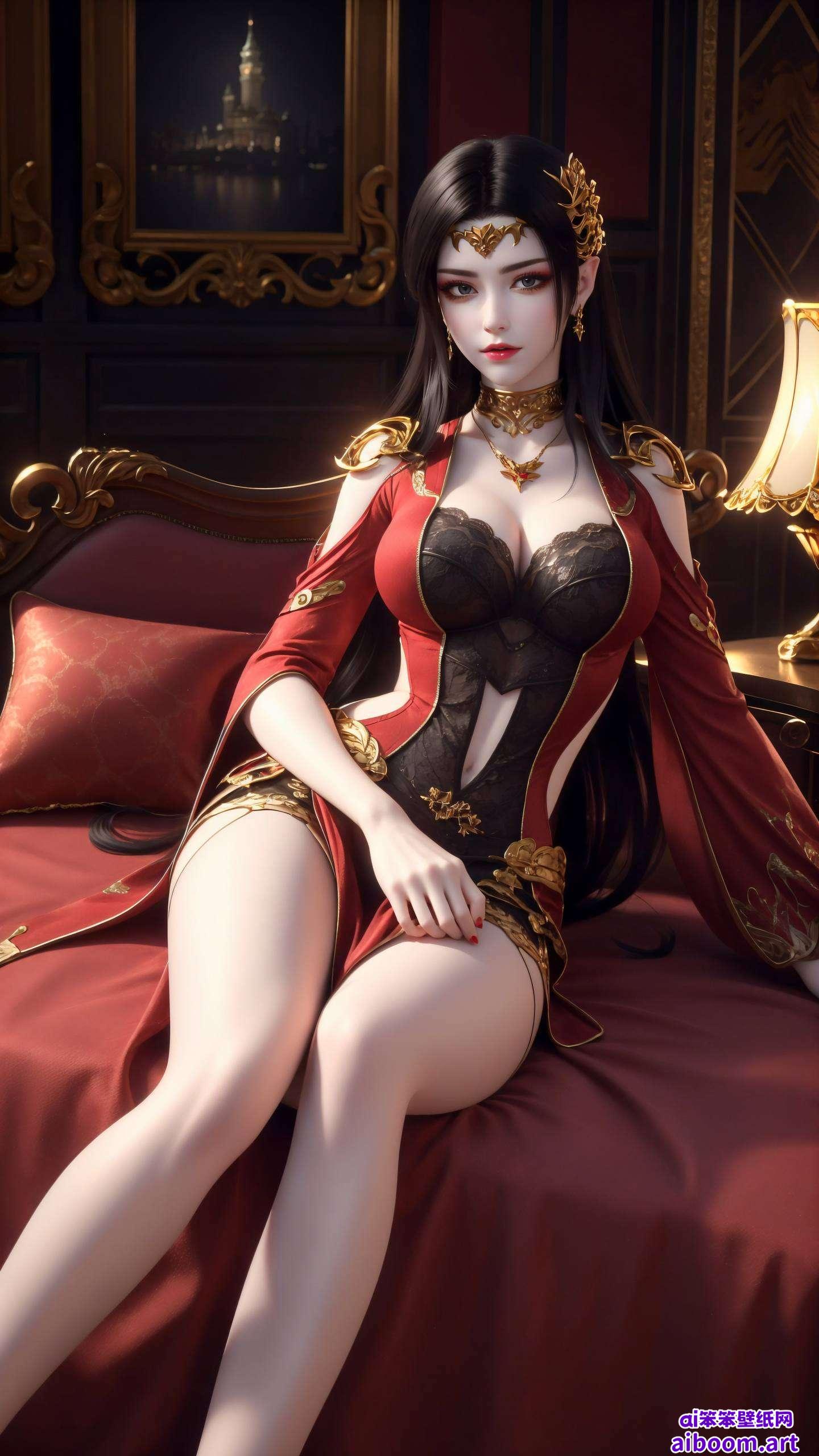 仿佛置身于梦幻的国漫世界渐变色彩