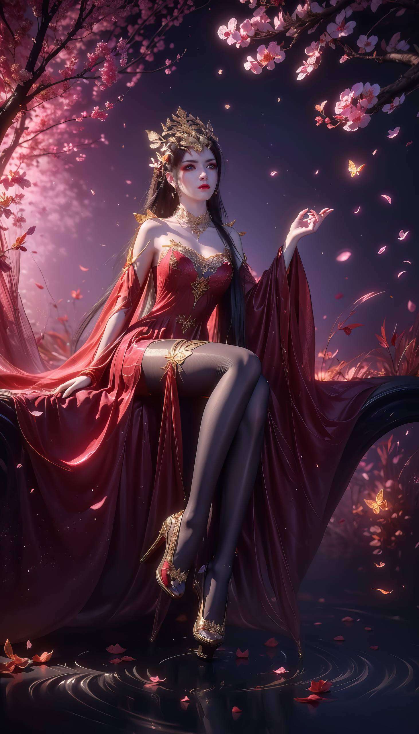 以国漫女神美杜莎的动态形象为主题让美杜莎的每一次凝视都如真如幻