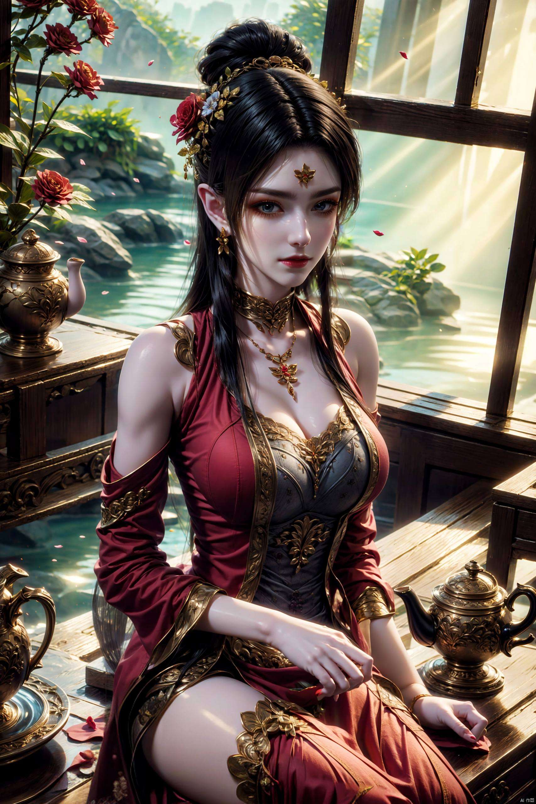 将国漫女神的神秘魅力展现得淋漓尽致这张4k超清壁纸电脑美杜莎