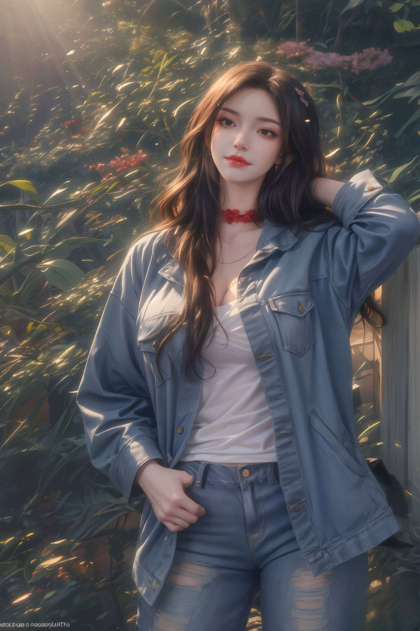 让你的Win10桌面瞬间焕发国漫女神的魅力壁纸色彩渐变